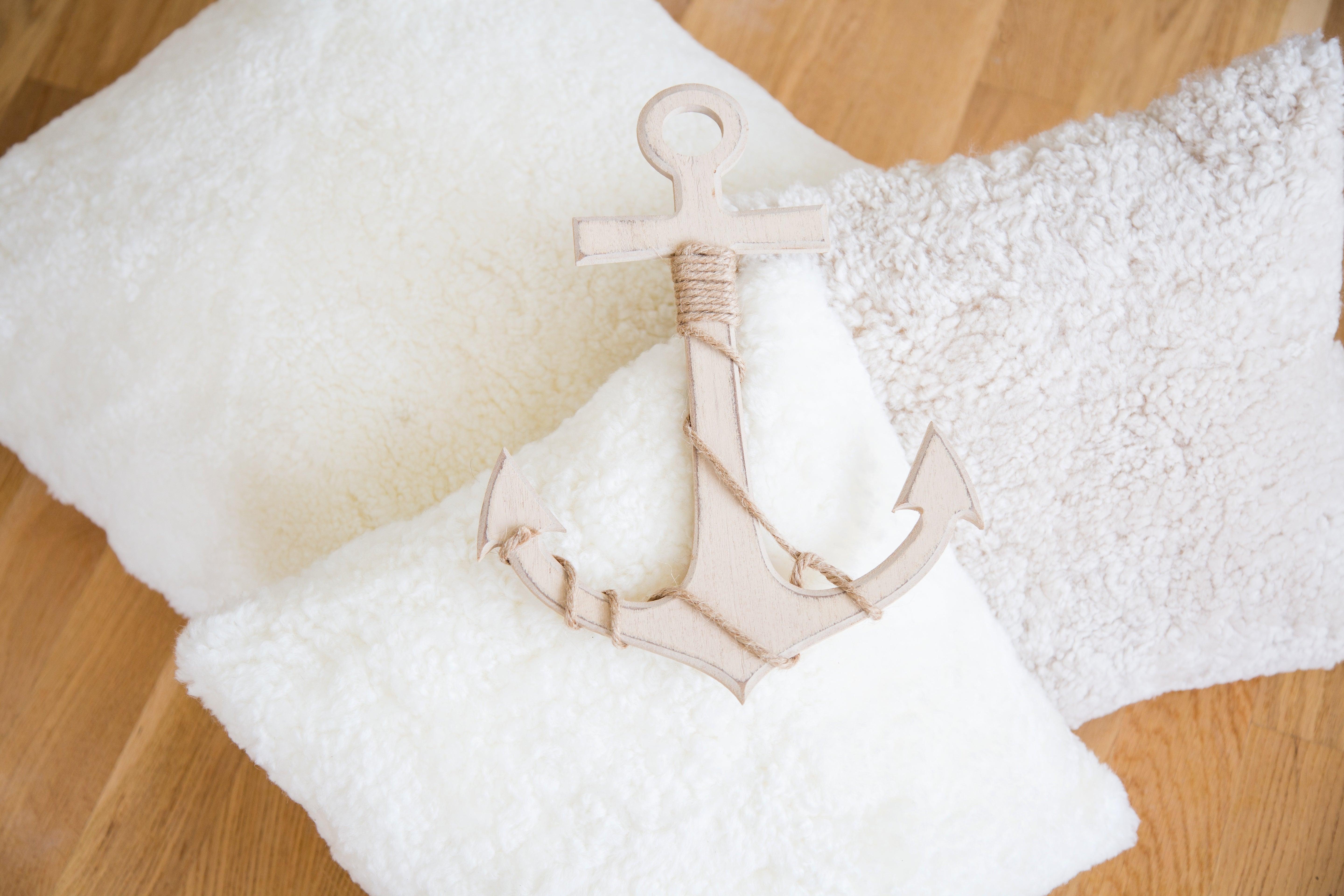 Shortwool Curly Sheepskin Square Cushion - Image 2