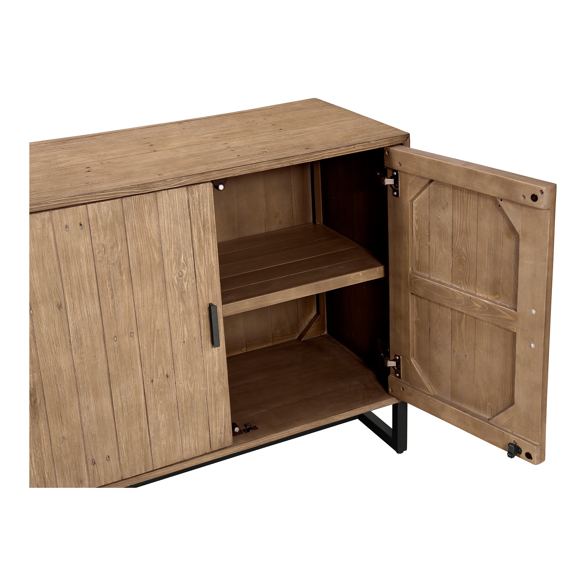 Sierra 2 Door Cabinet Natural - Image 6