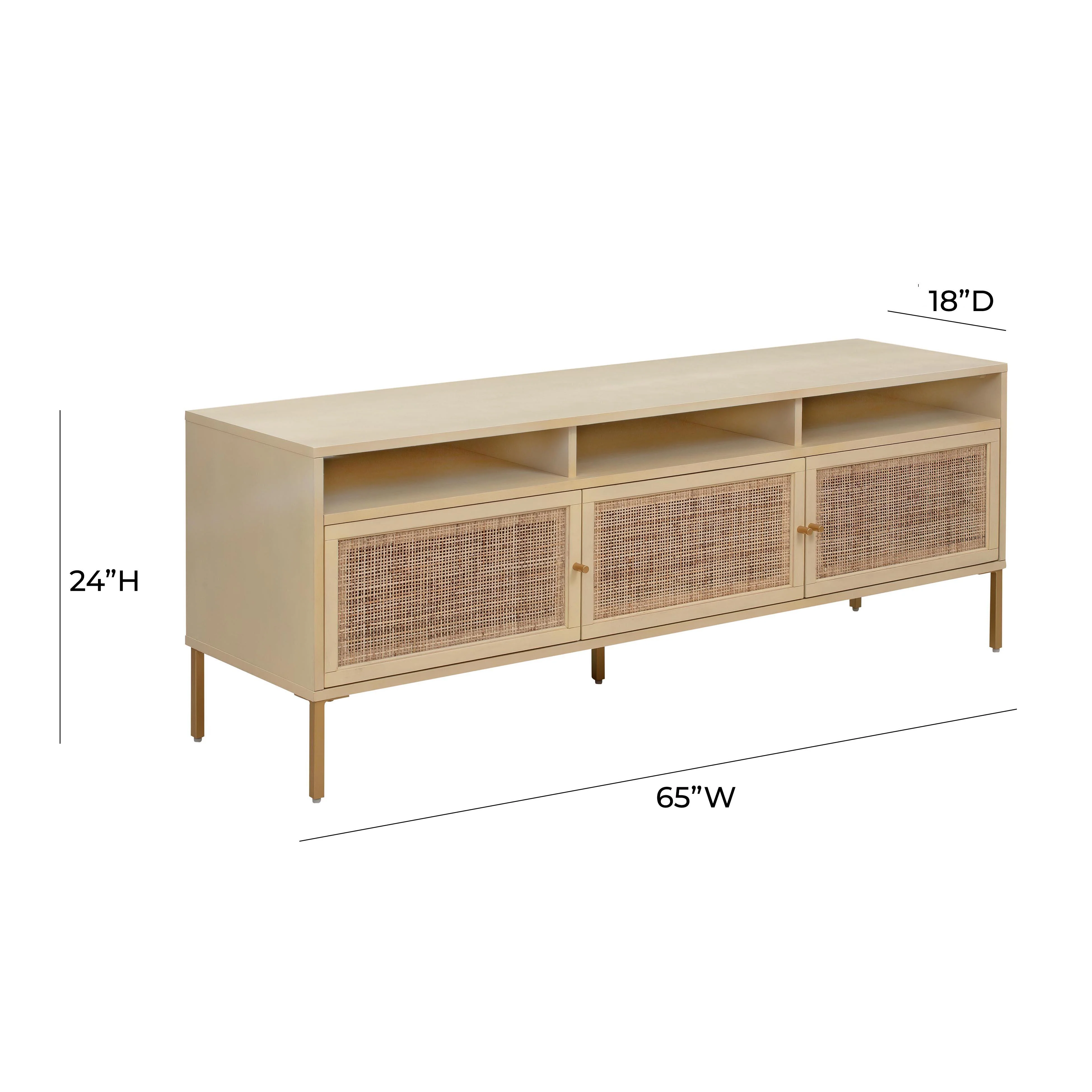 Sierra Buttermilk Media Console - Image 9