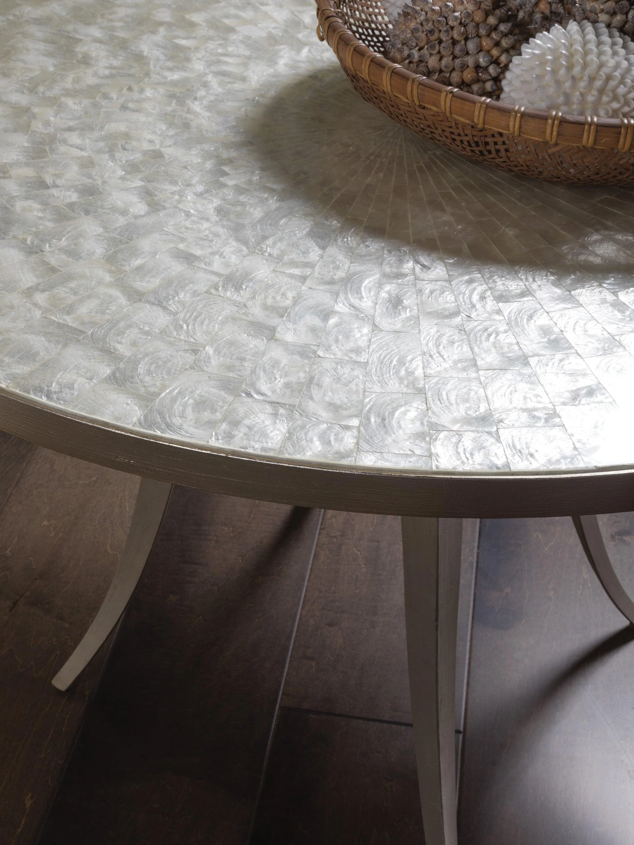 Signature Designs Capiz Round Dining Table - Image 2