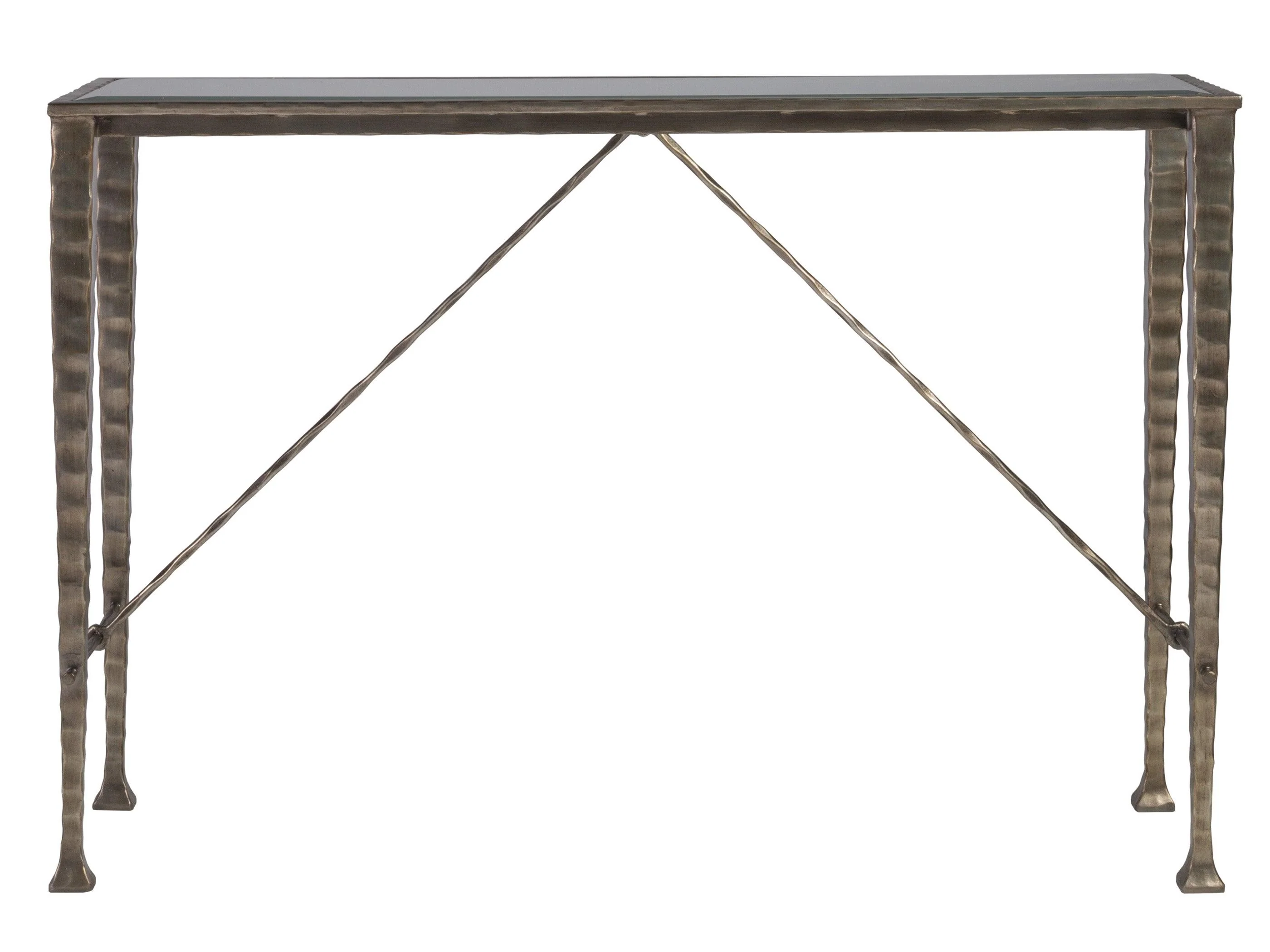 Signature Designs Cortona Console With Glass Top - Image 3