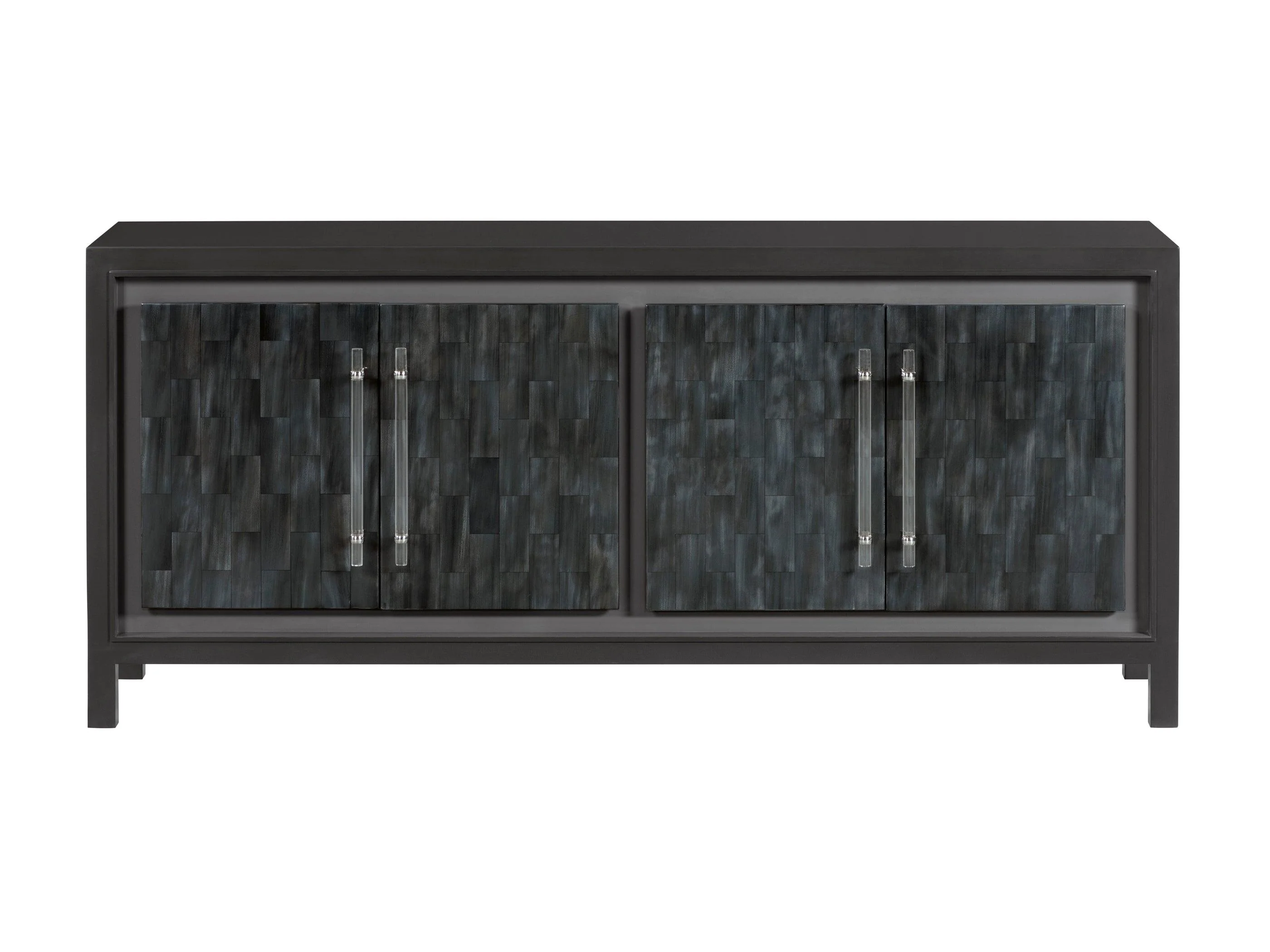 Signature Designs Elation Gray Media Console - Image 4