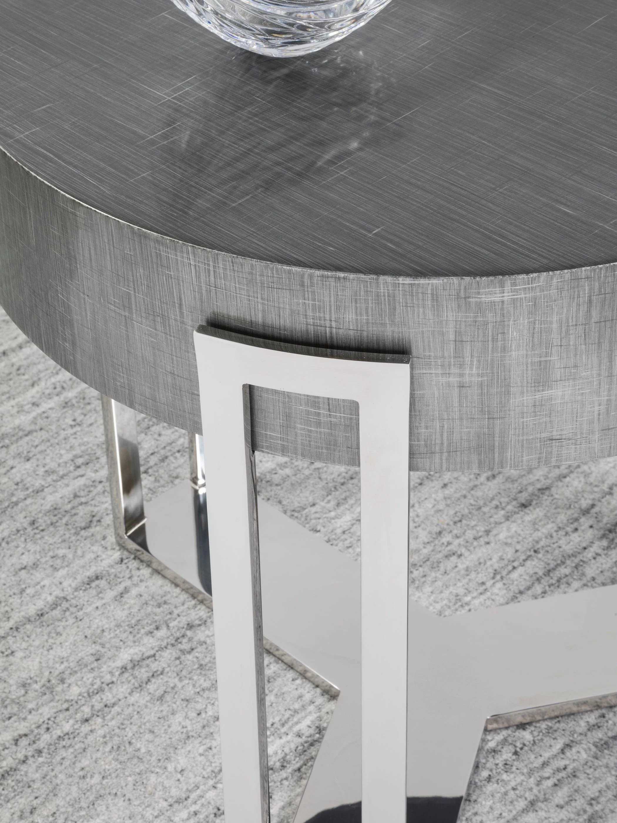 Signature Designs Iridium Round End Table - Image 2