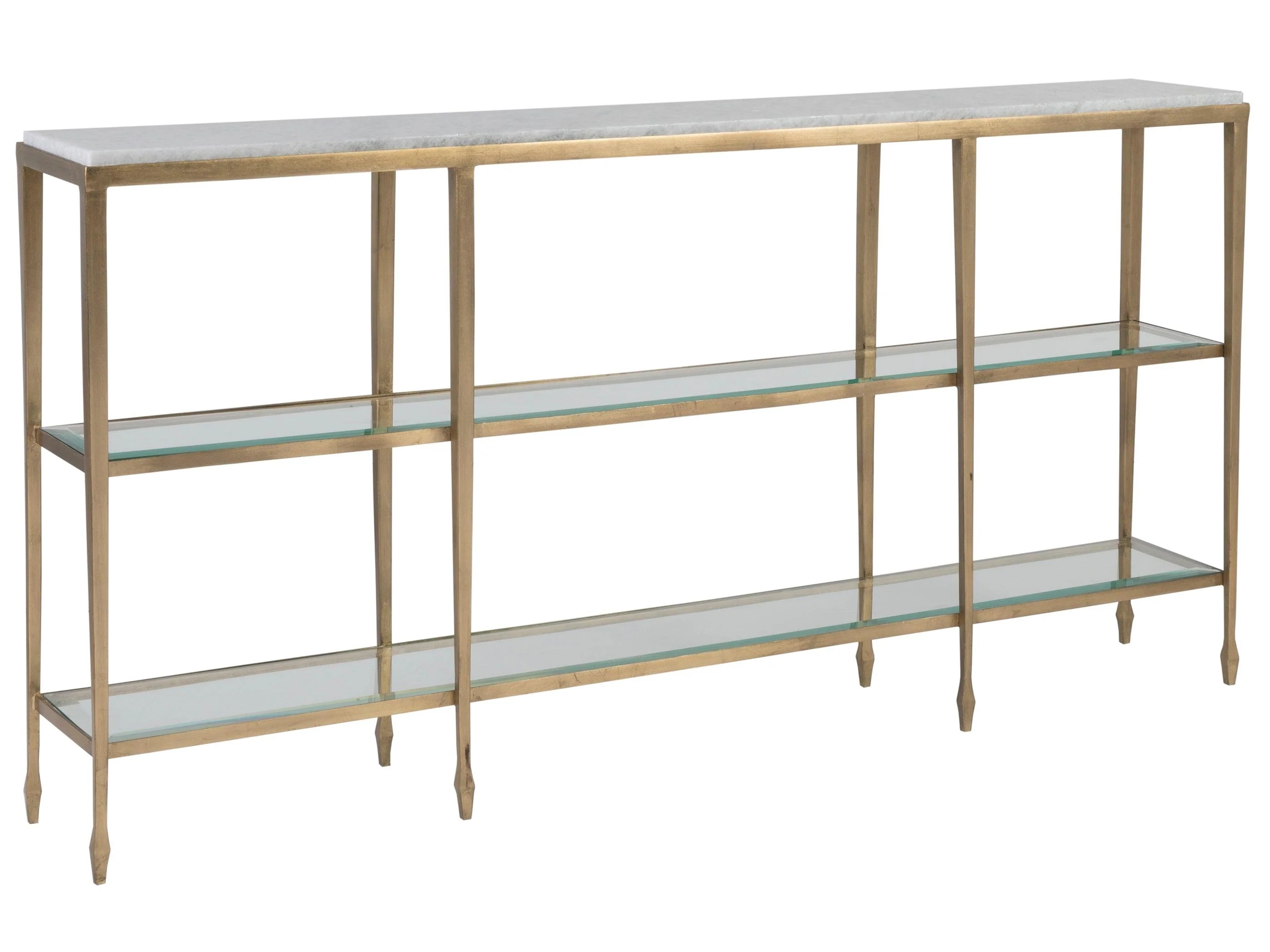 Signature Designs Sashay Gold Console