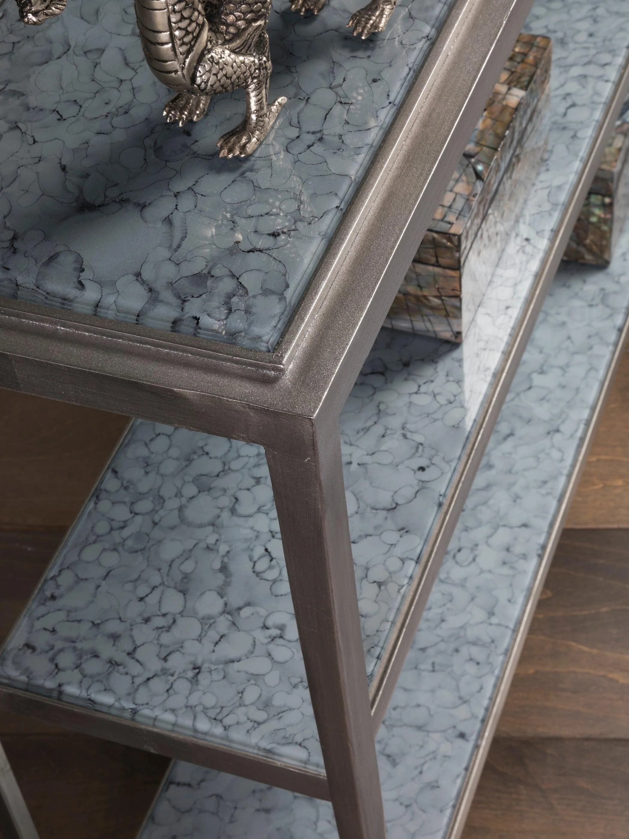 Signature Designs Sashay Silver Console - Image 2