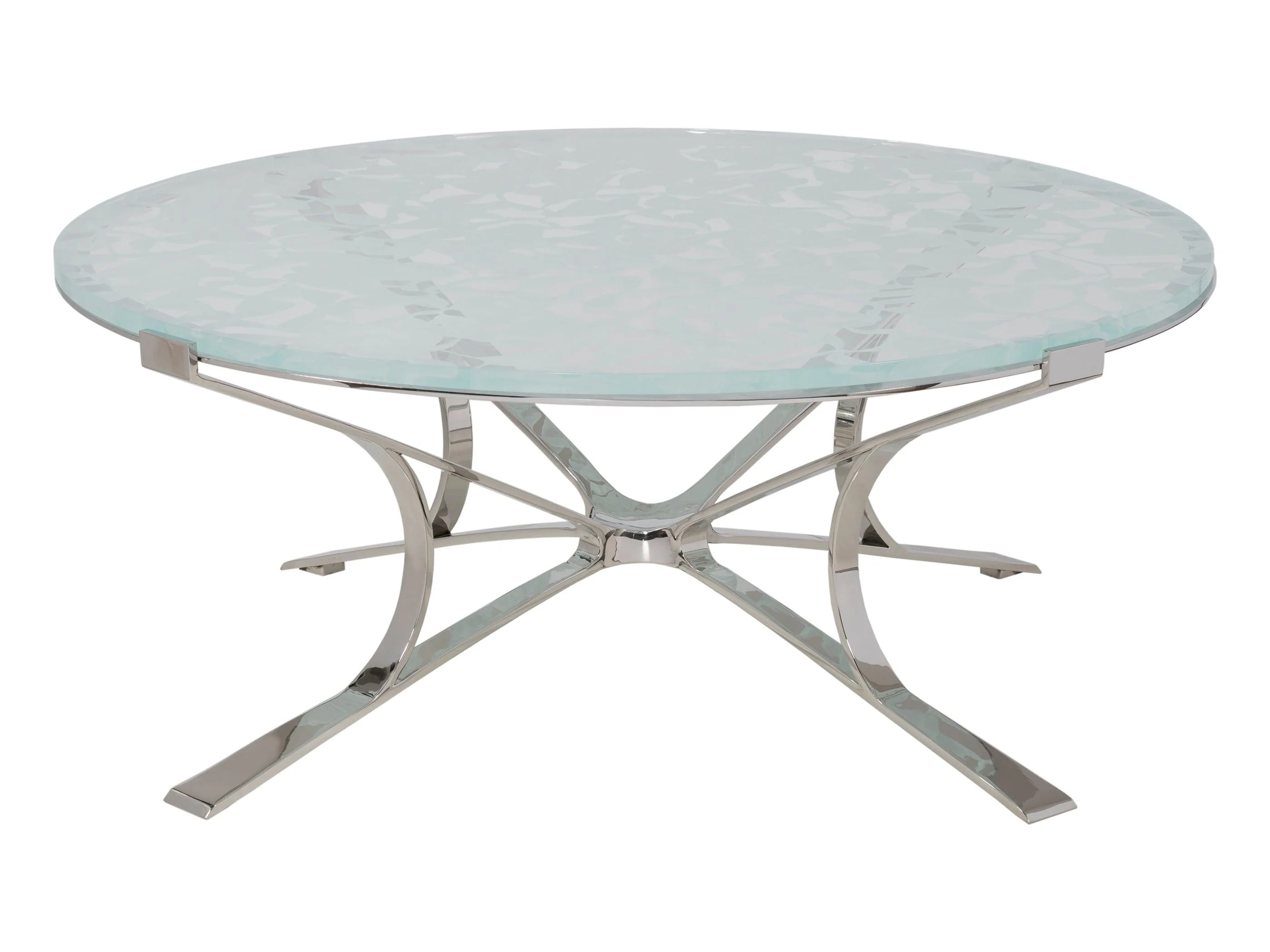 Signature Designs Snowscape Round Cocktail Table - Image 3