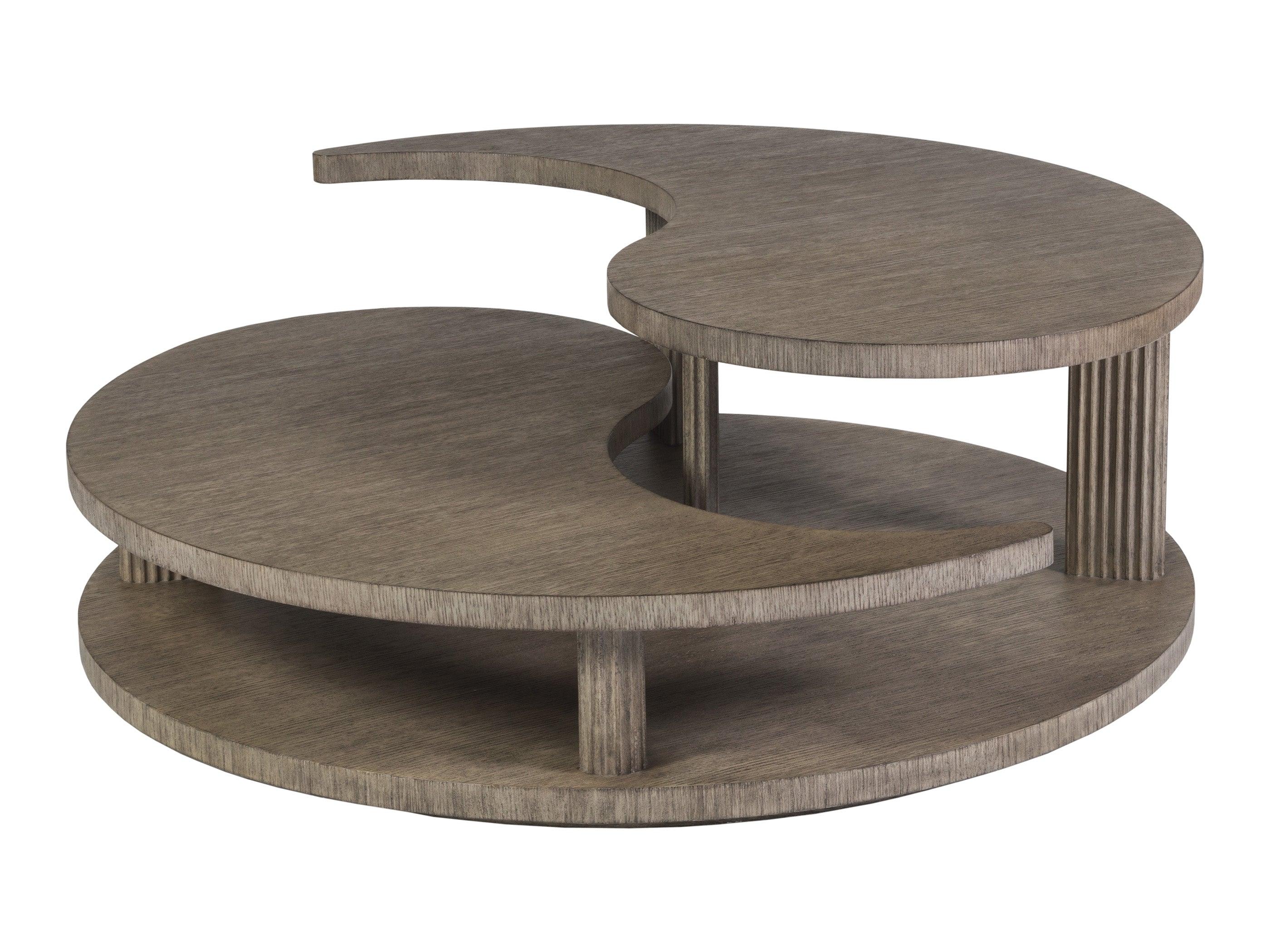 Signature Designs Yin Yang Round Cocktail Table