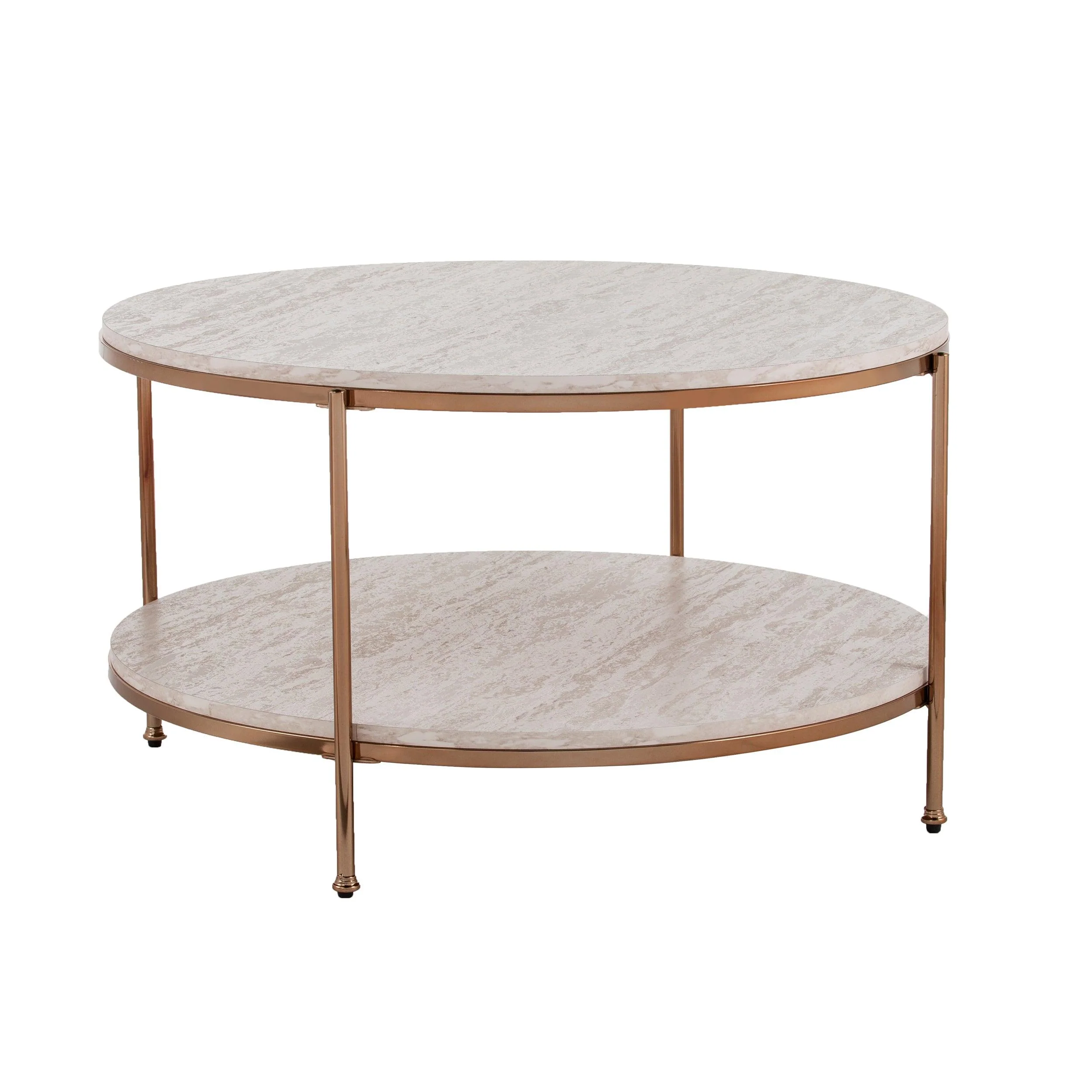 Silas Faux Stone Coffee Table - Image 5
