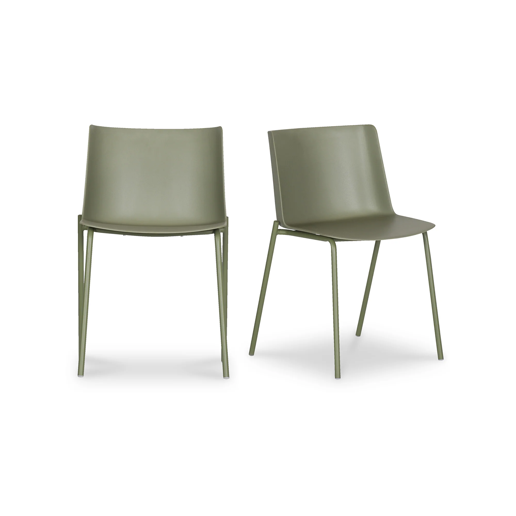 Silla Outdoor Dining Chair Sage Green - Set Of Two - Image 3