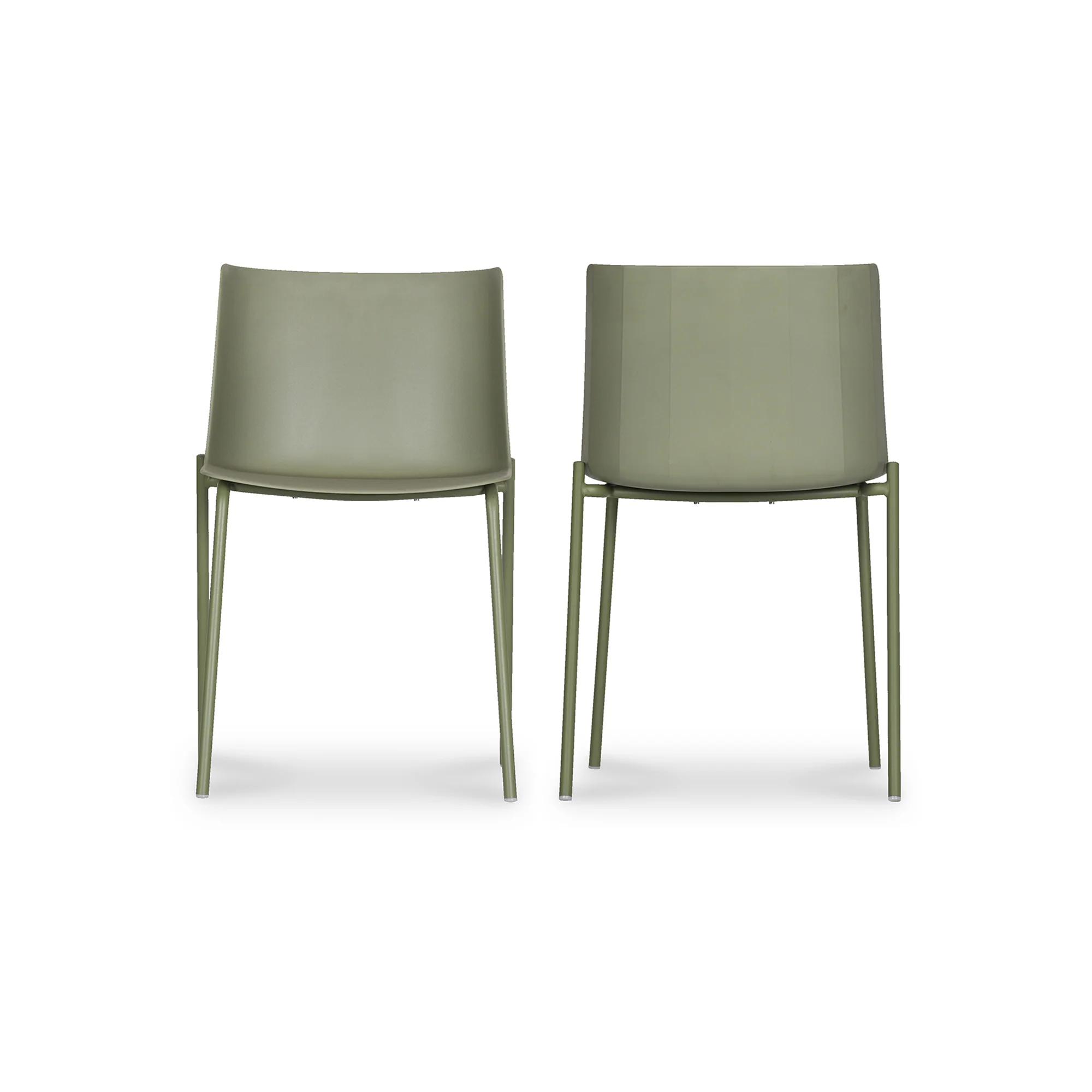 Silla Outdoor Dining Chair Sage Green - Set Of Two - Image 4