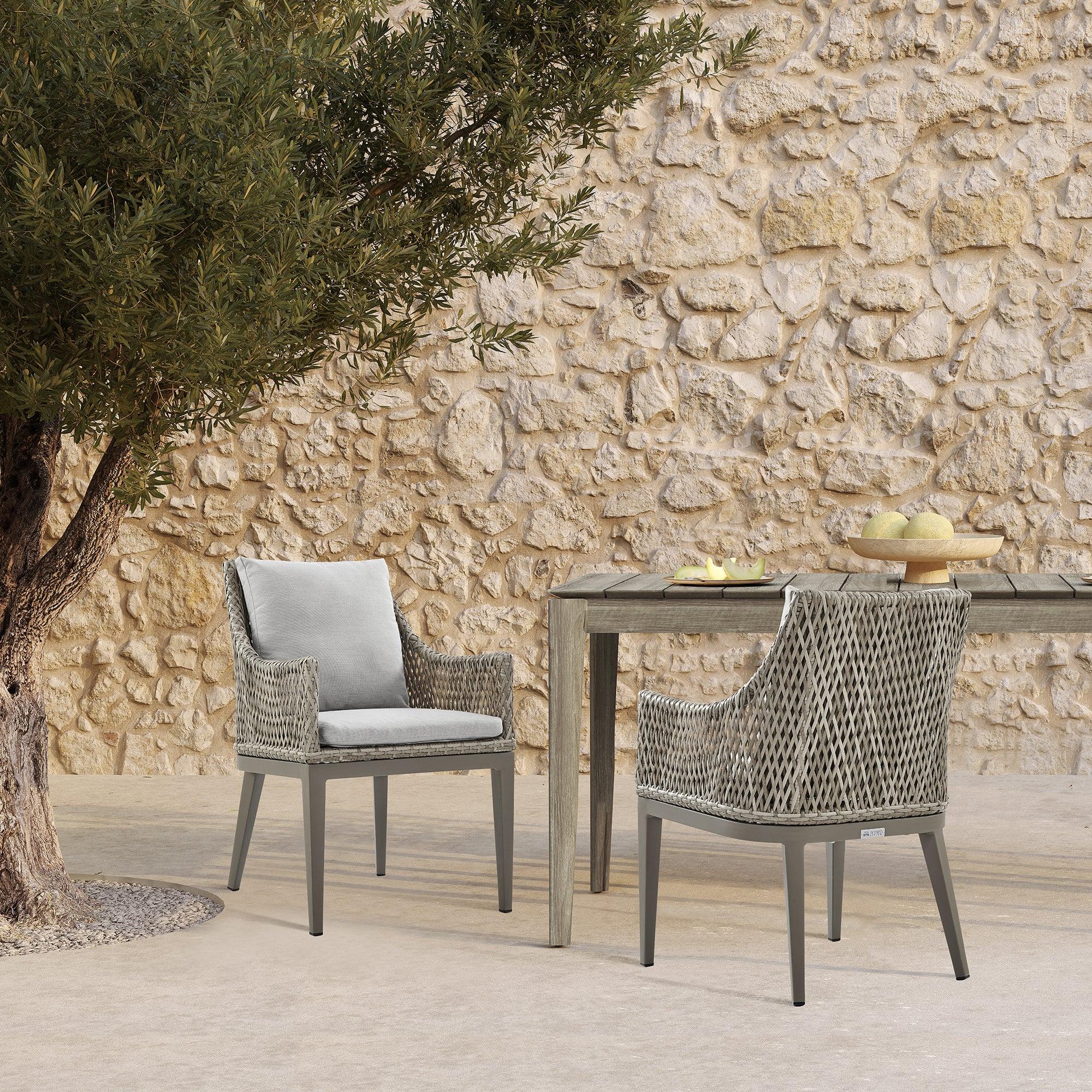Silvana Outdoor Dining Chair - Set of 2 - Image 2