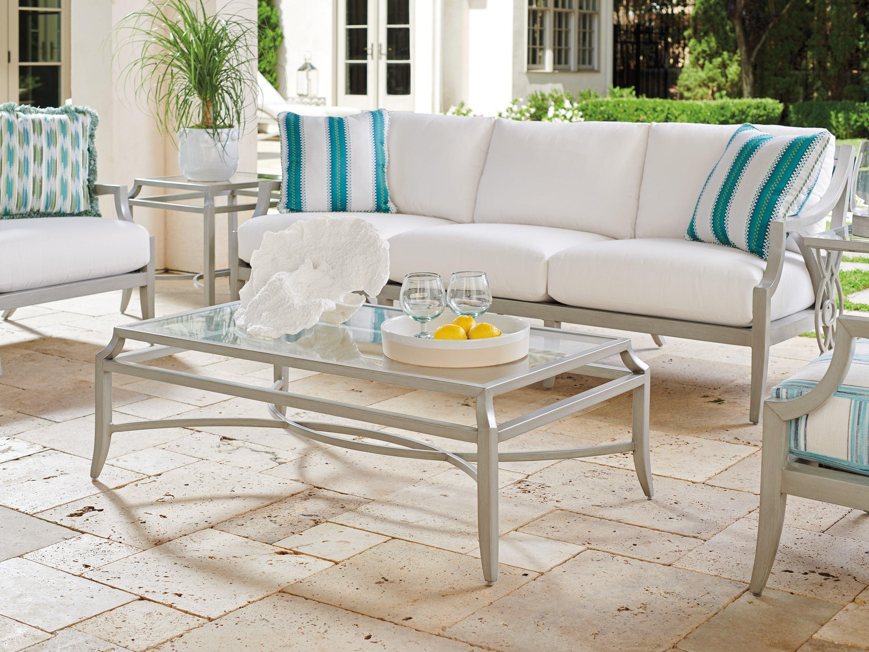 Silver Sands Rectangular Cocktail Table - Image 2