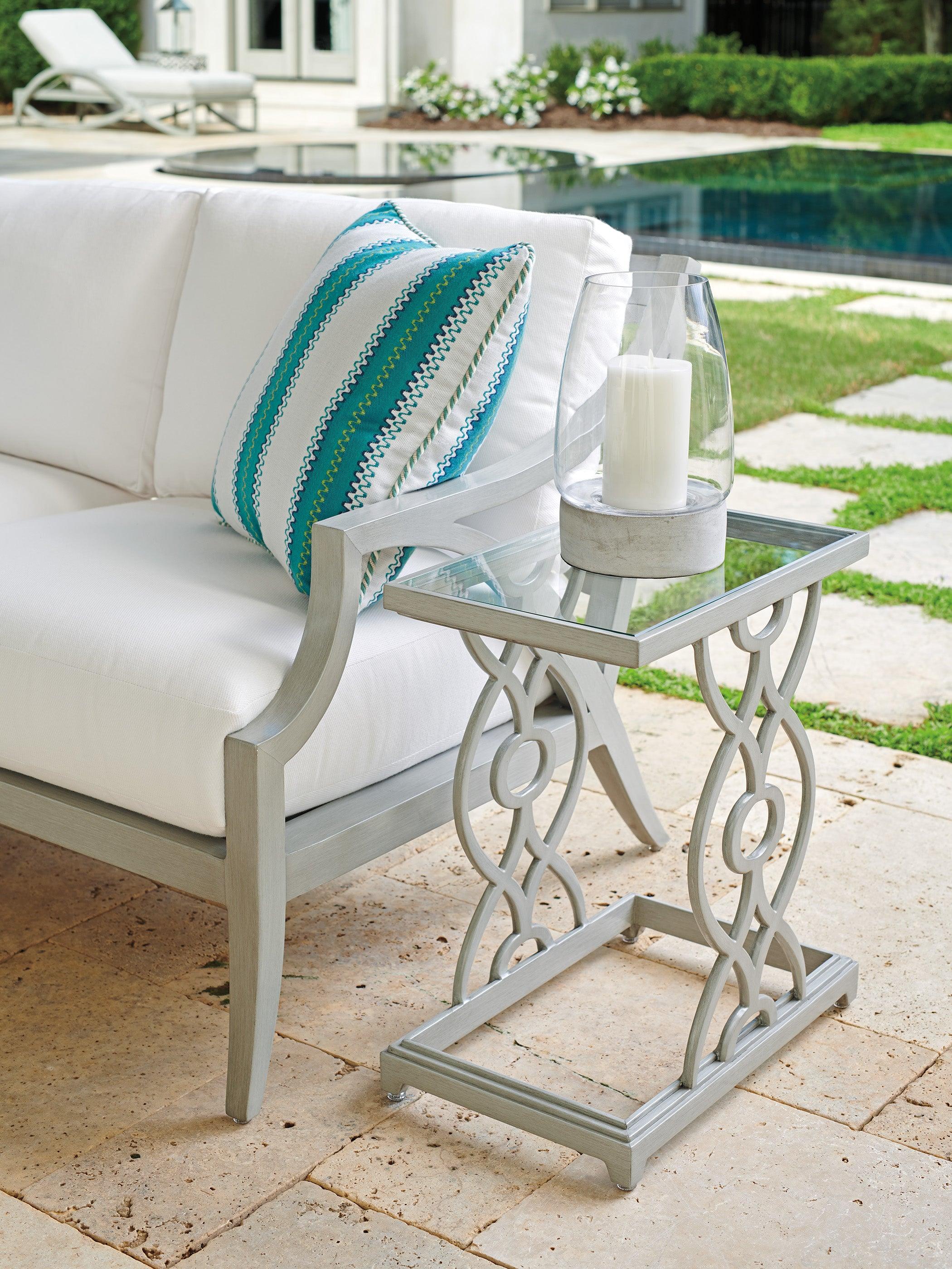 Silver Sands Rectangular Spot Table - Image 2