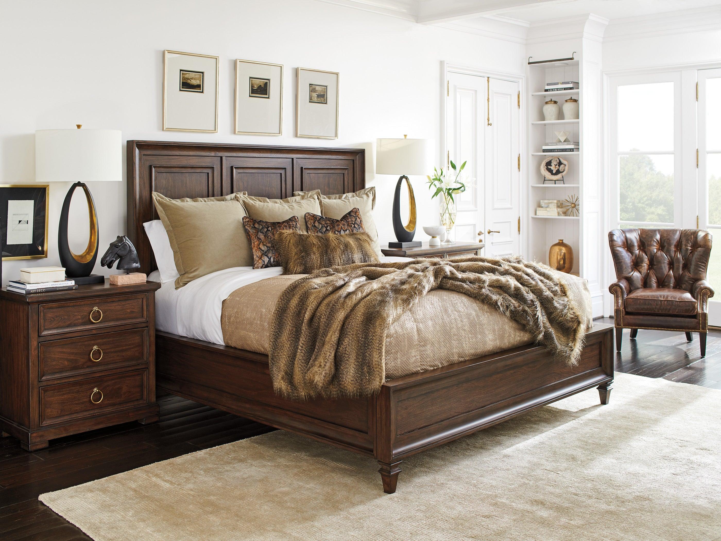 Silverado Walnut Creek Wood Panel Bed - Image 3