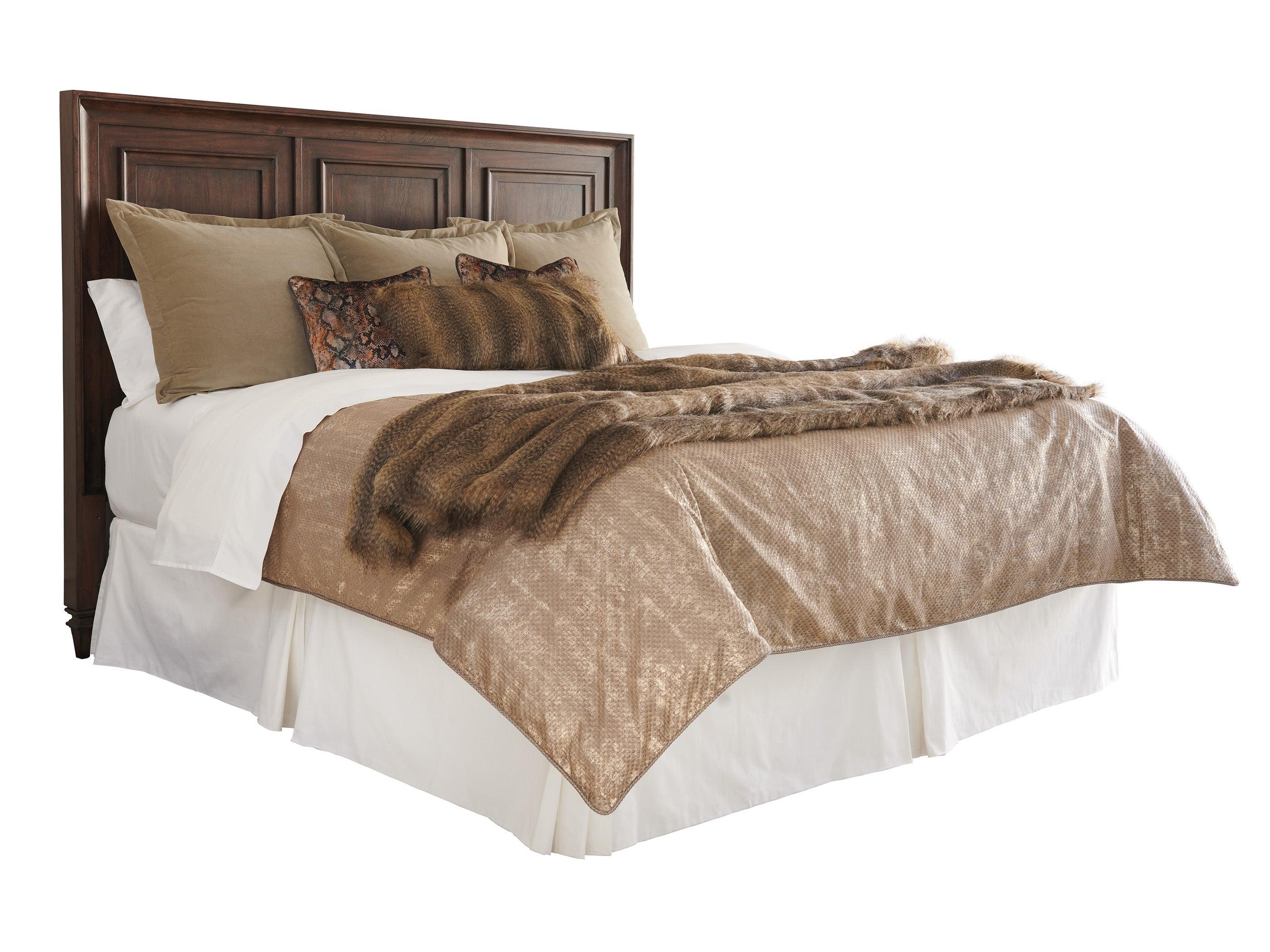 Silverado Walnut Creek Wood Panel Headboard