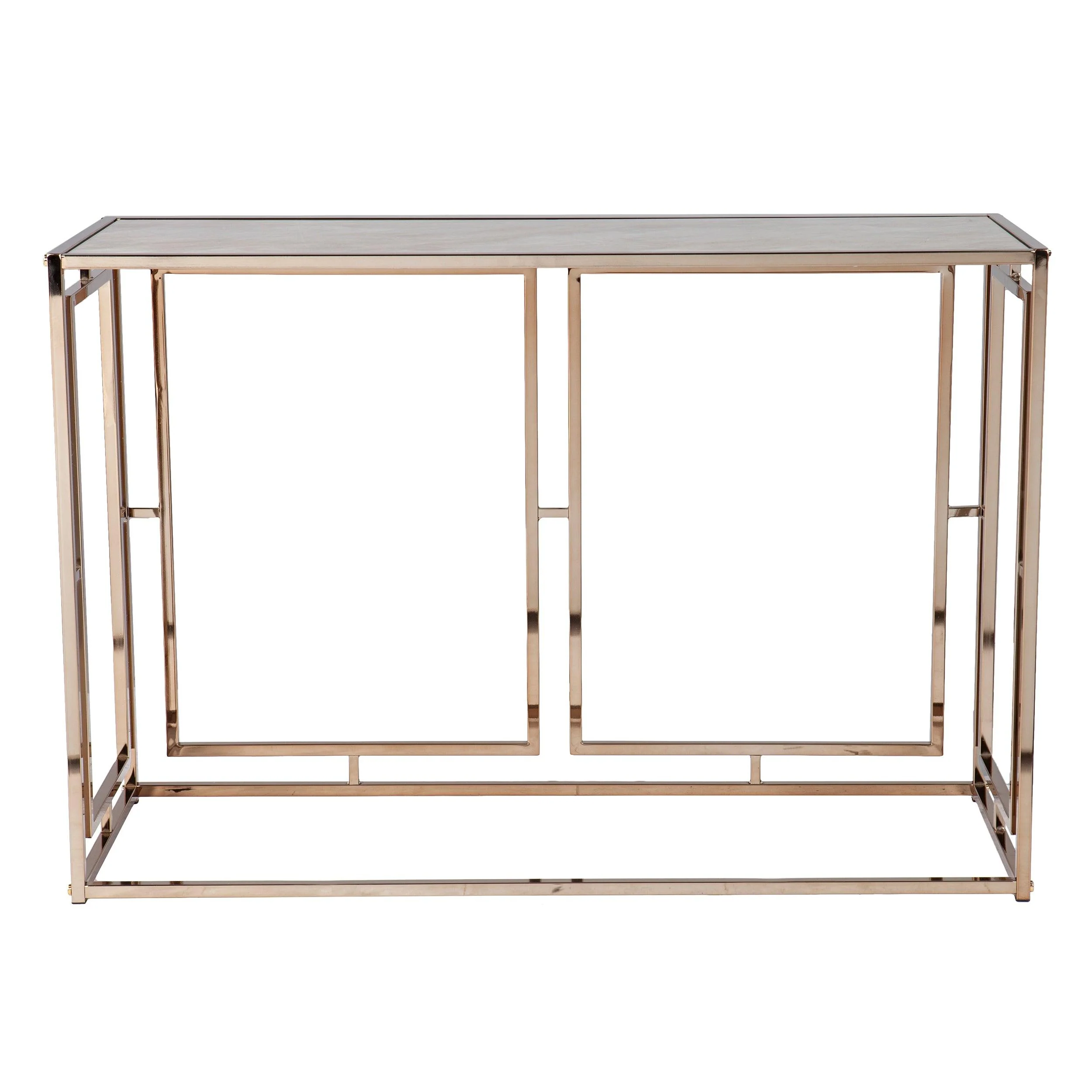 Simondley Faux Marble Console Table - Image 3