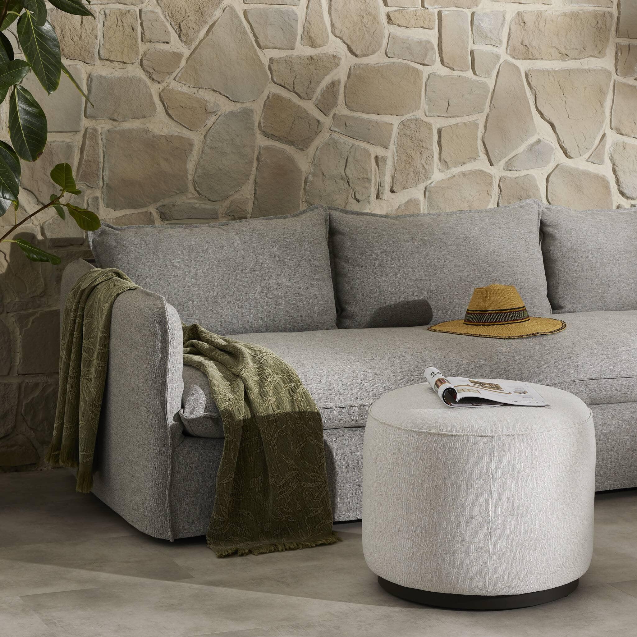 Sinclair Outdoor Ottoman - Image 4