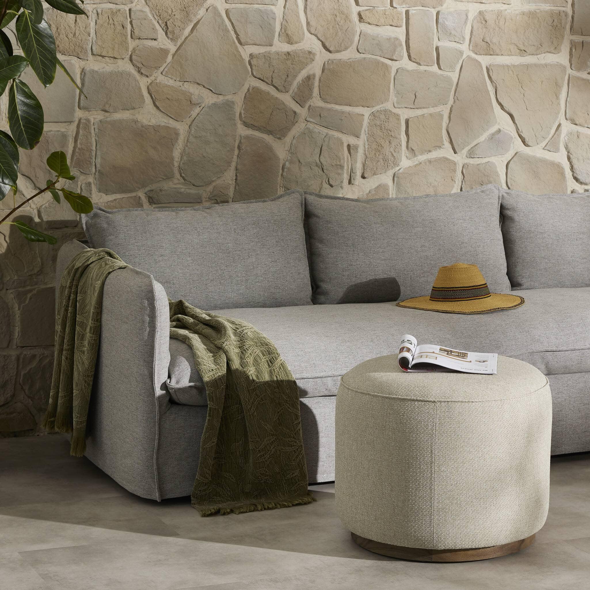 Sinclair Outdoor Ottoman - Image 6