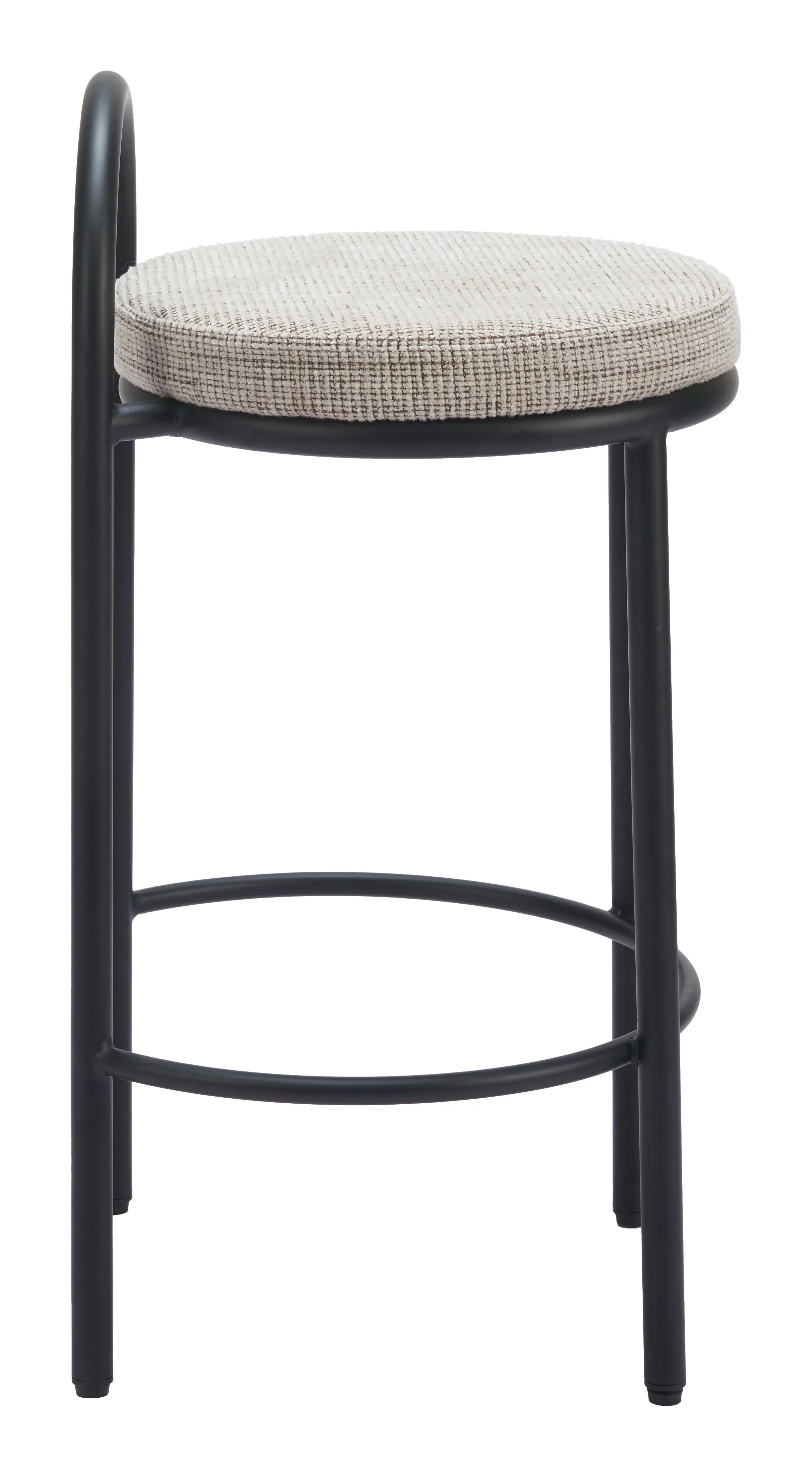 Sisal Counter Stool (Set of 2) Beige Tweed - Image 3