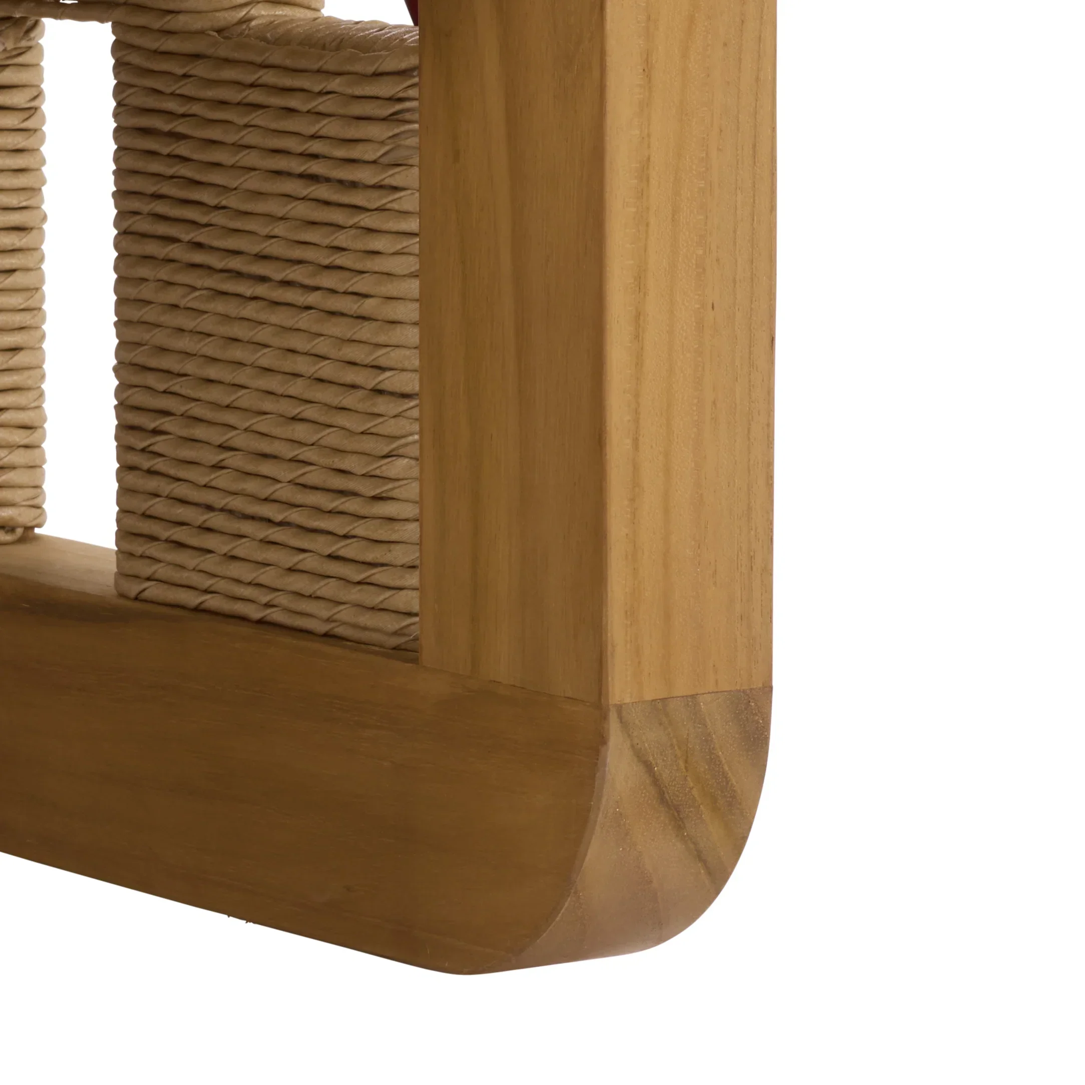 Skipper Teak And Hyacinth Patio Chair - Image 11