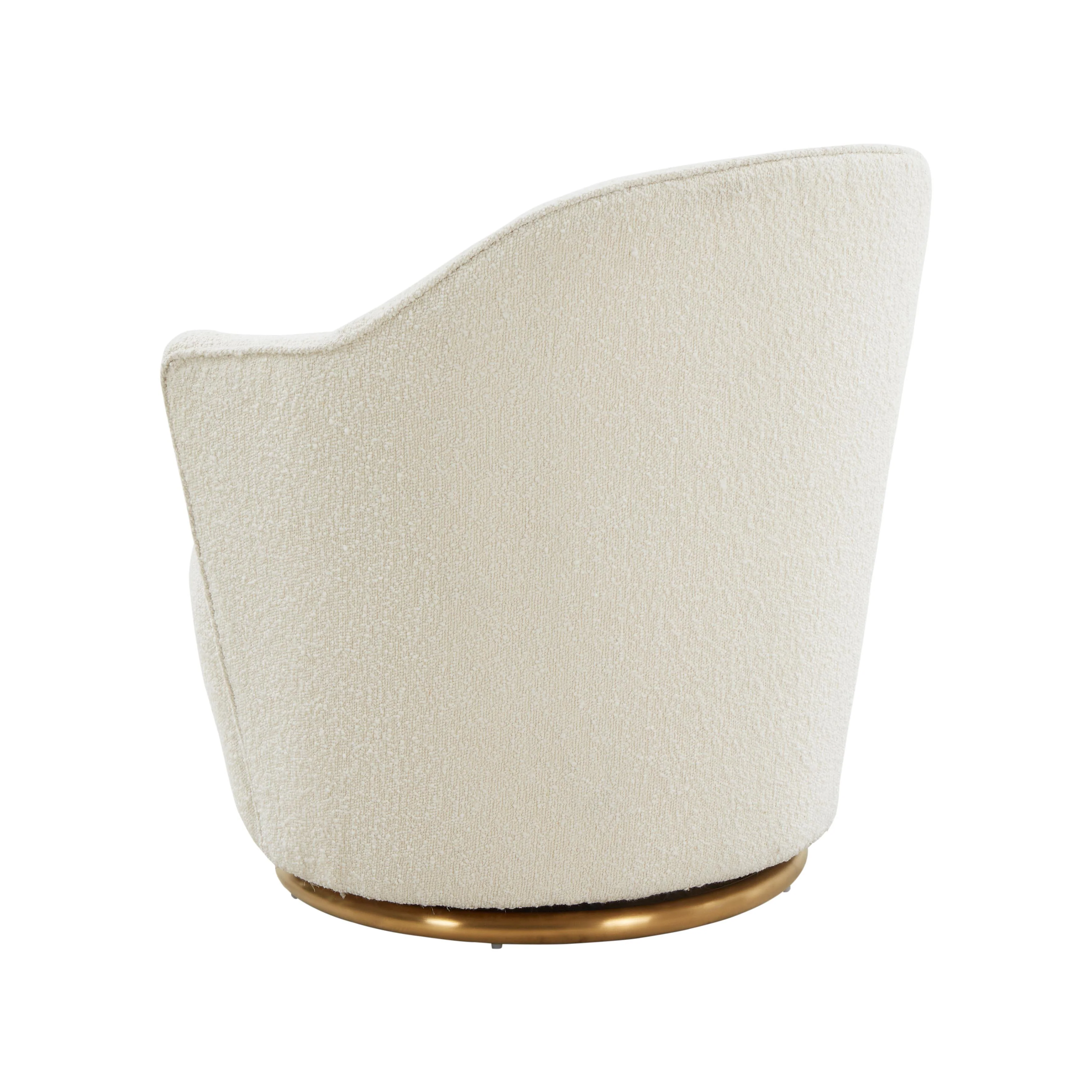 Skyla Boucle Swivel Chair - Image 3
