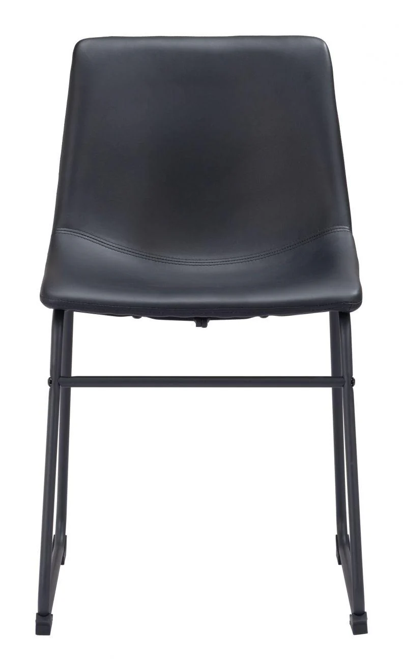 Smart Dg Chair (Set of 2) Black - Image 5
