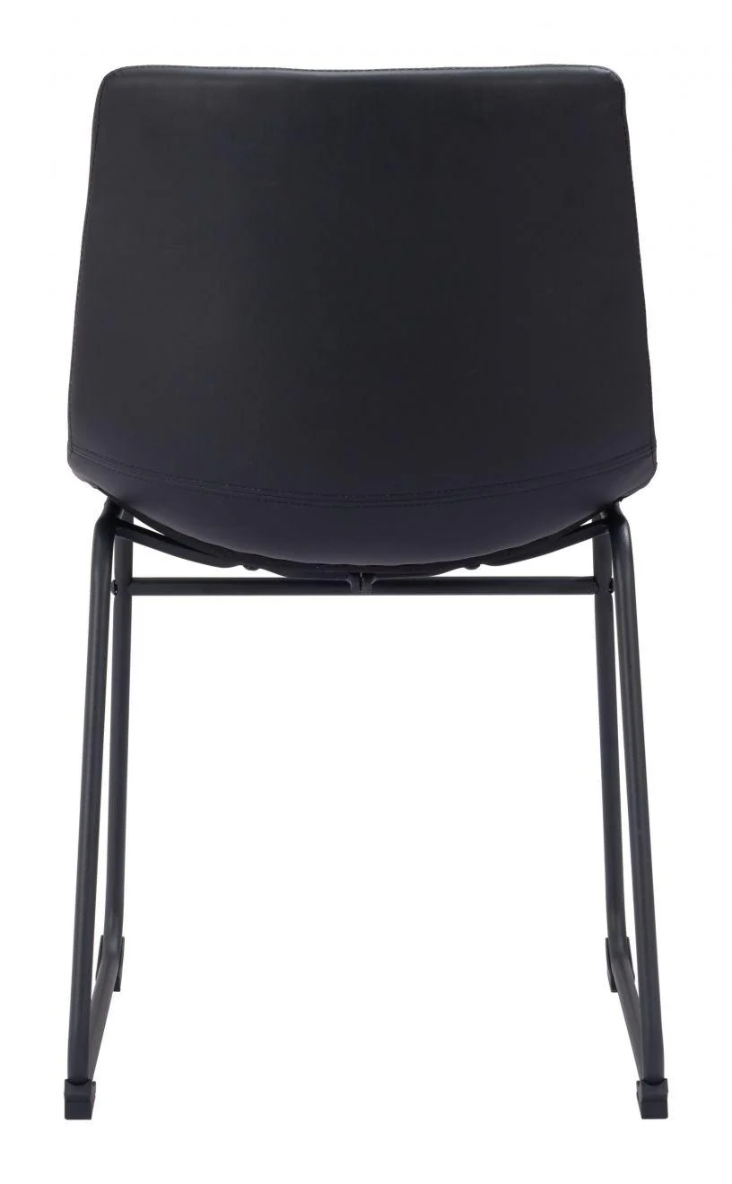 Smart Dg Chair (Set of 2) Black - Image 6