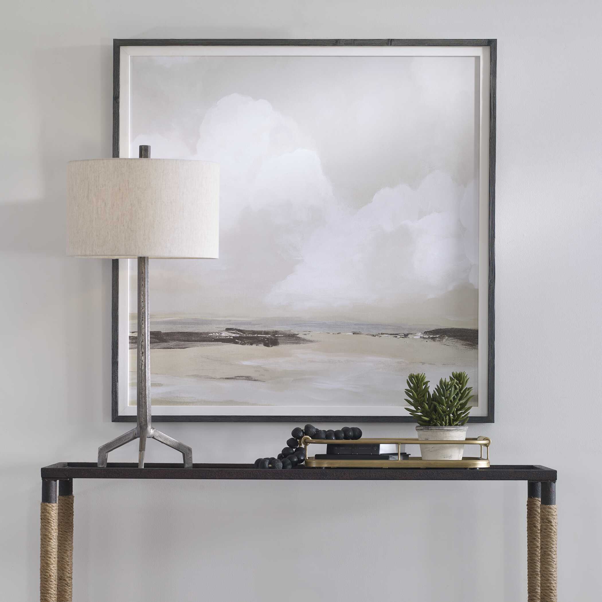 Soft Clouds Framed Print - Image 2