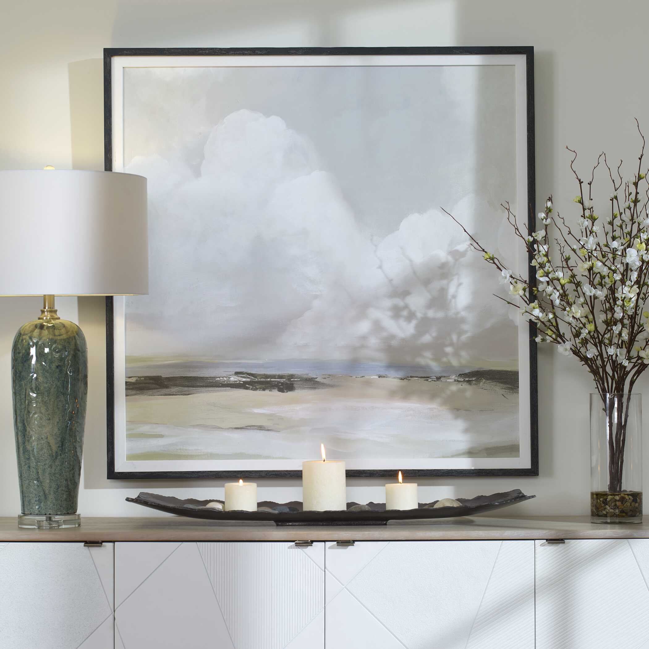 Soft Clouds Framed Print - Image 6