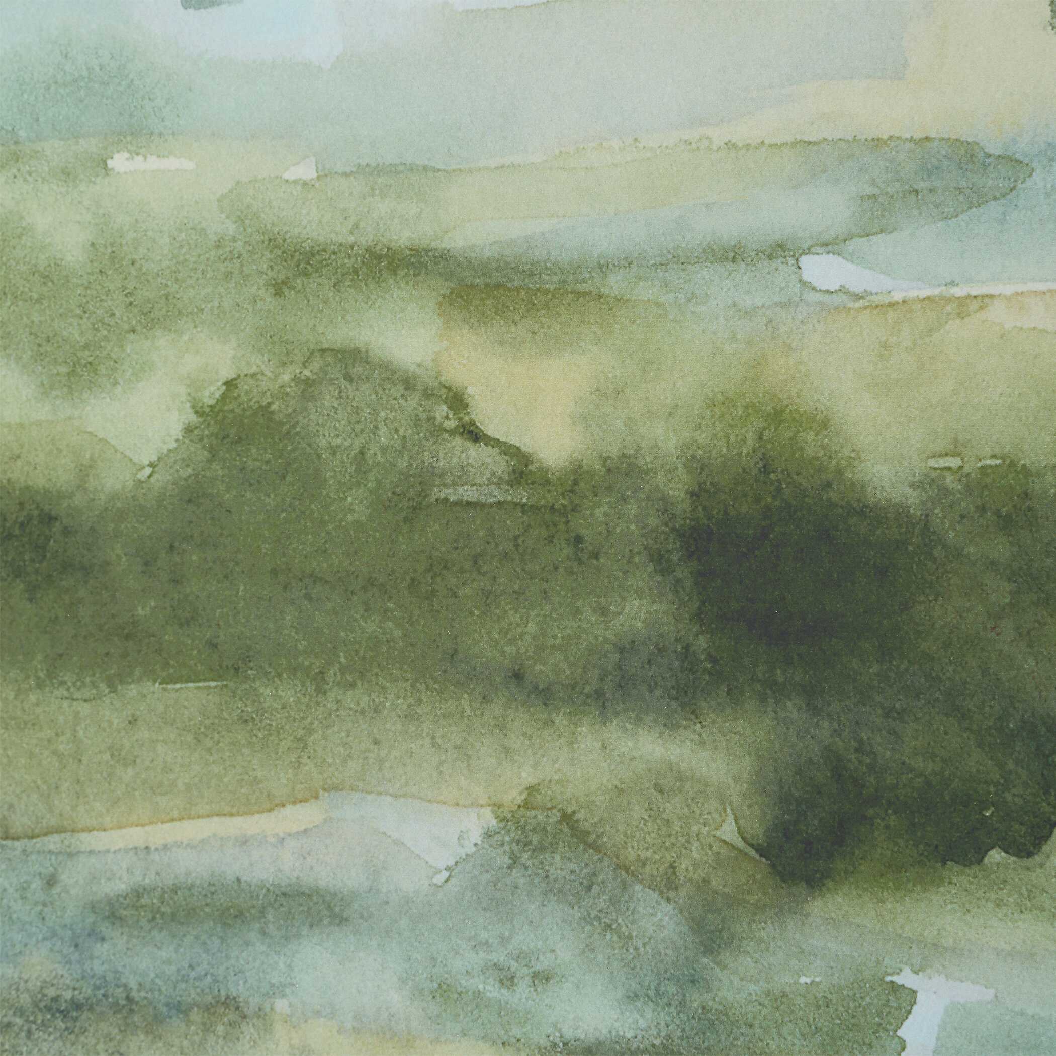 Soft Sage Abstract Landscape Prints - Set of 2 - Image 6