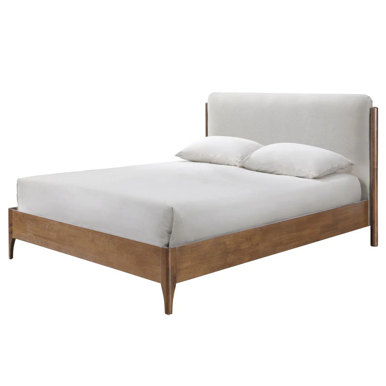 Solacina Wood Frame Queen Bed - Image 3