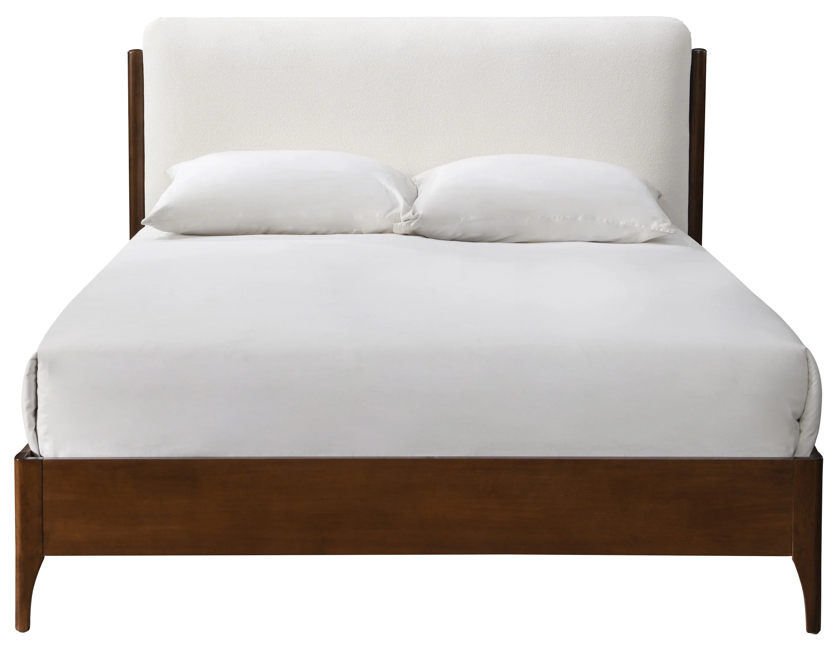 Solacina Wood Frame Queen Bed - Image 4