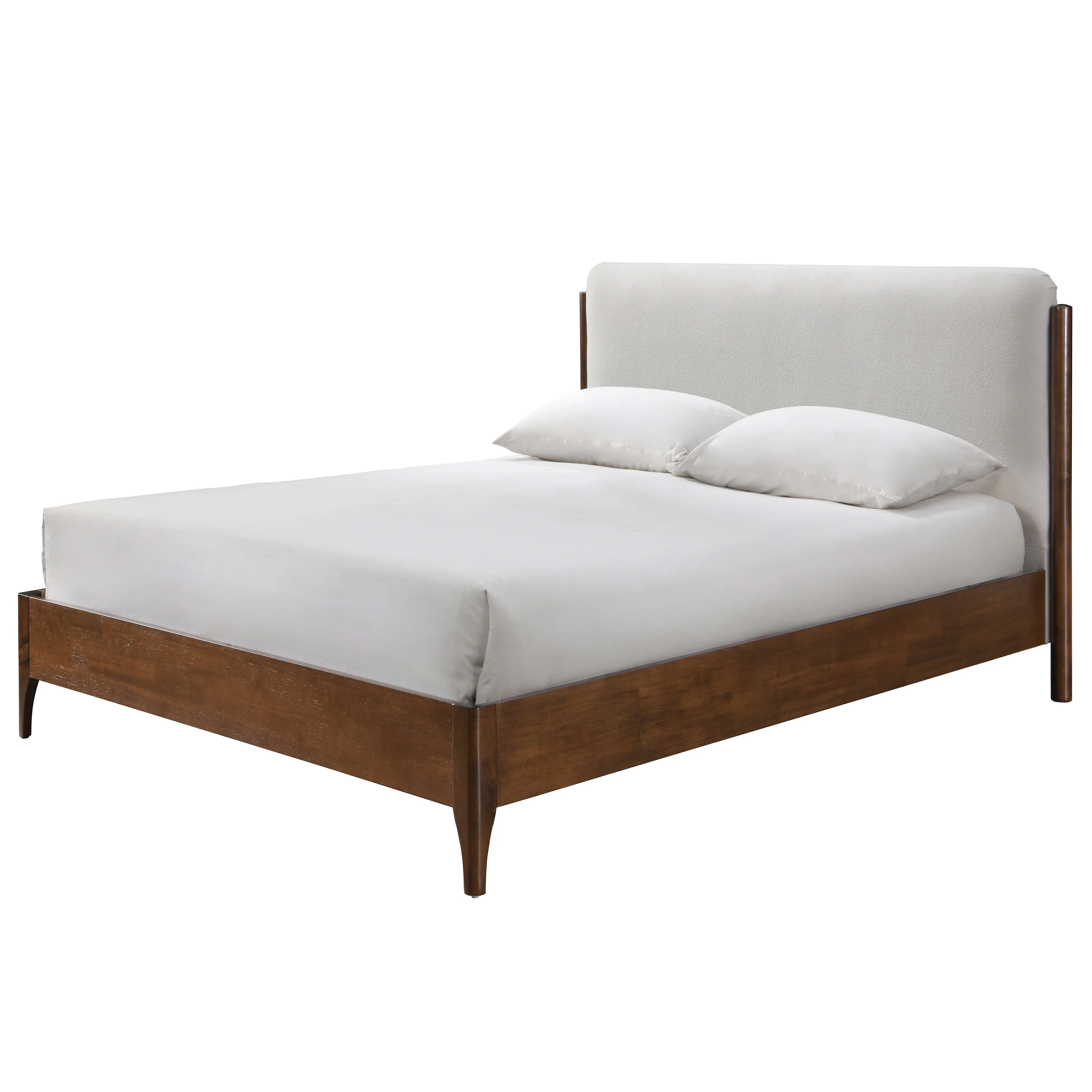 Solacina Wood Frame Queen Bed - Image 6