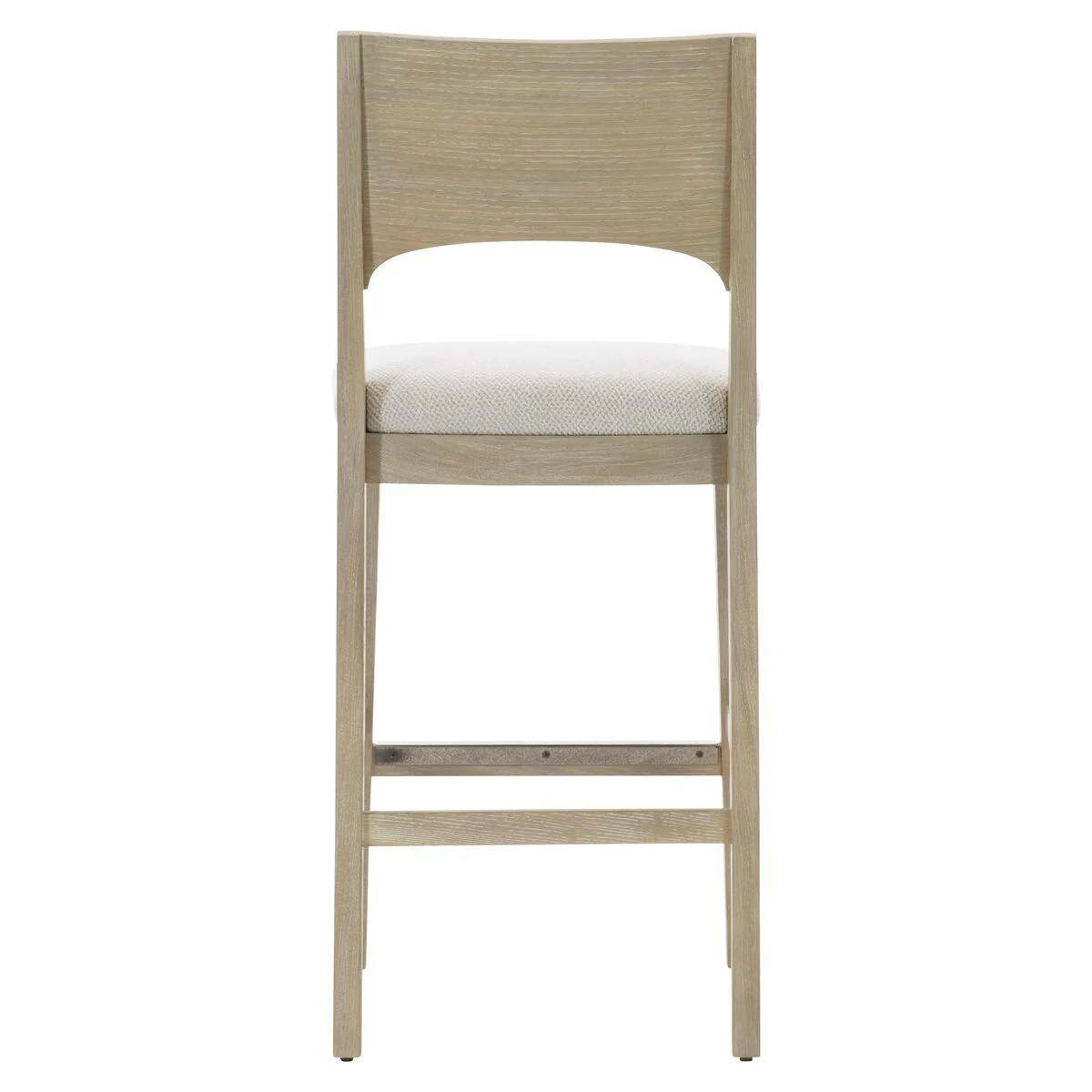 Solaria Wood Back Bar Stool In Fabric B581 - Image 4