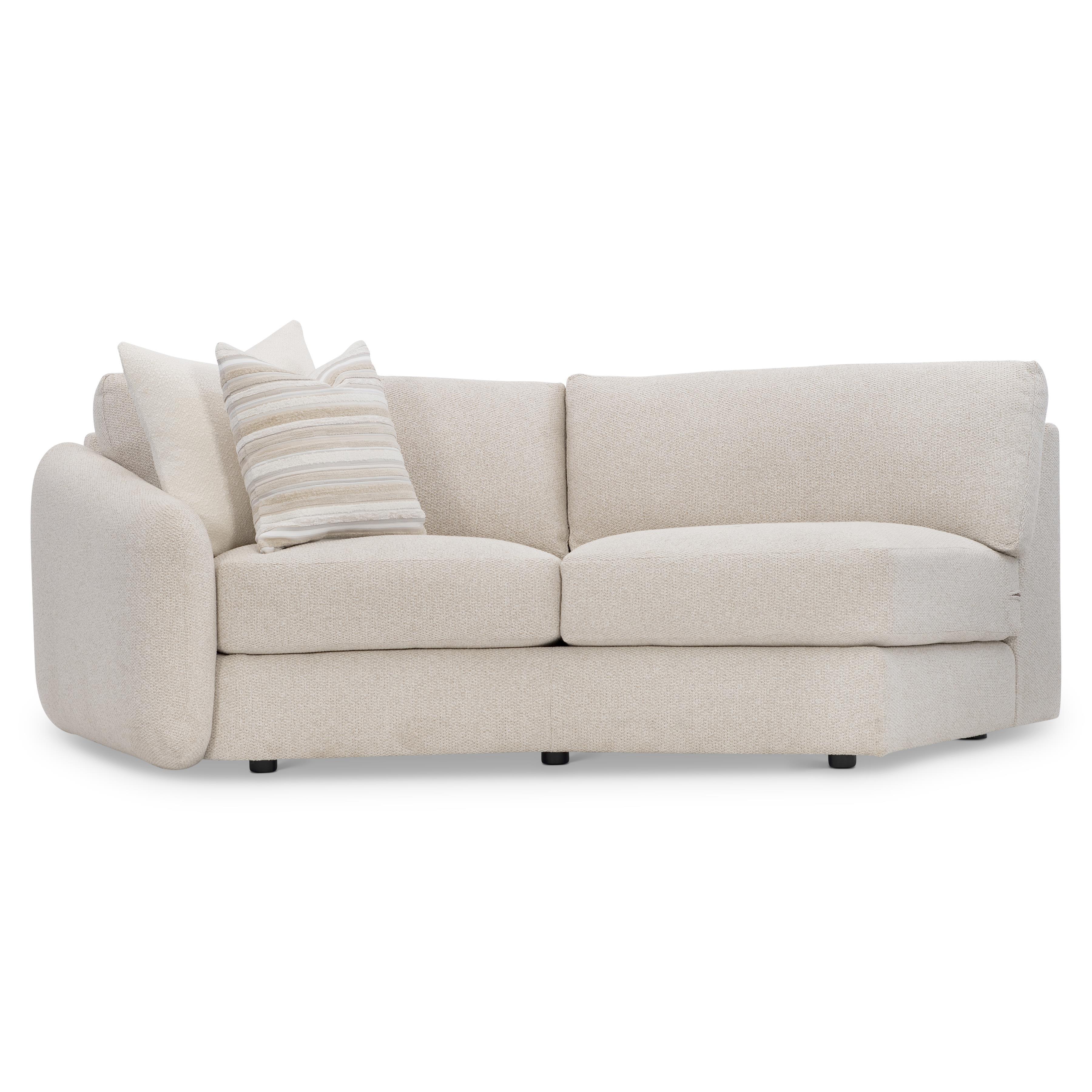 Soleil Fabric Left Arm Loveseat - Image 3