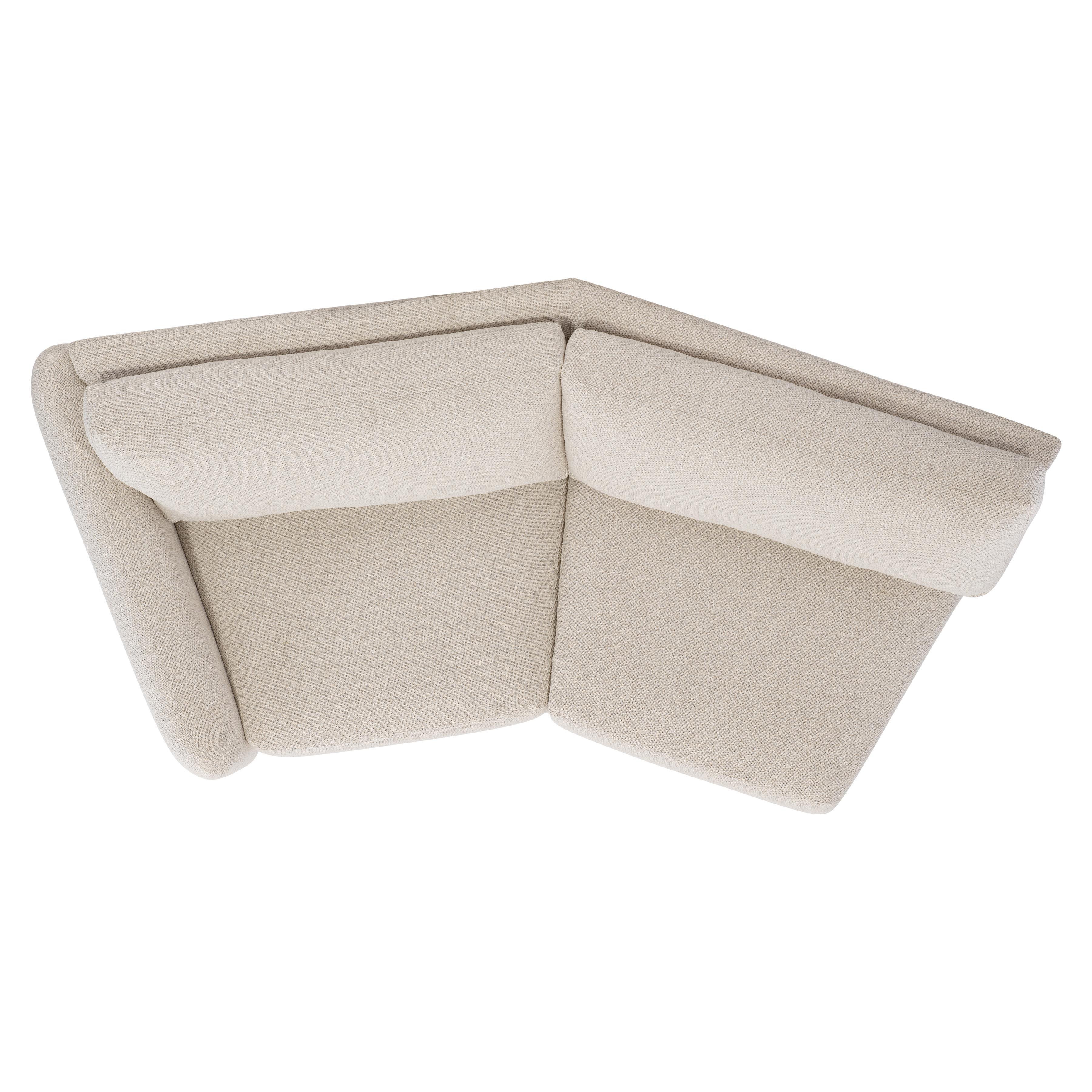 Soleil Fabric Left Arm Loveseat - Image 4