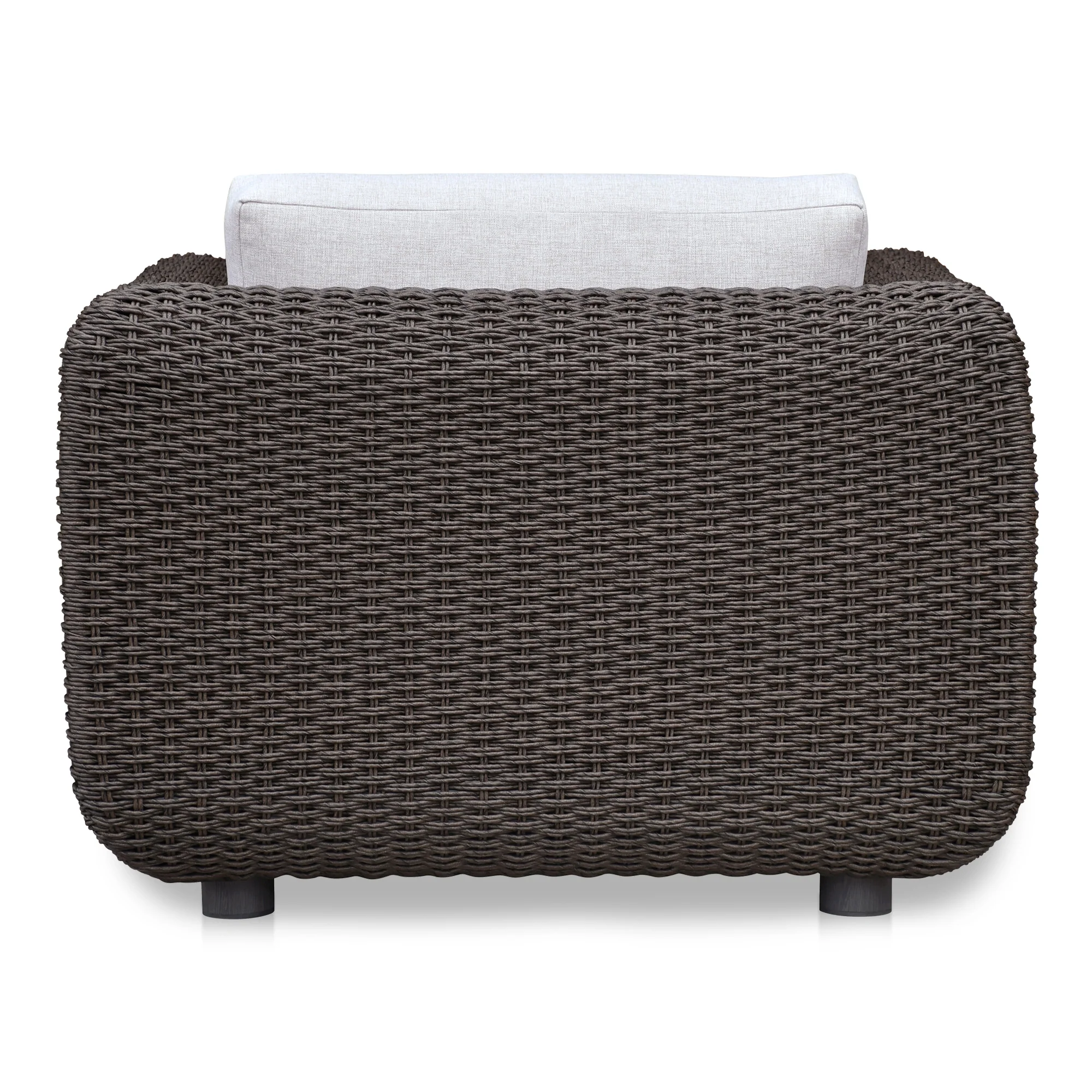 Soma Outdoor Accent Chair Dark Brown - Image 5