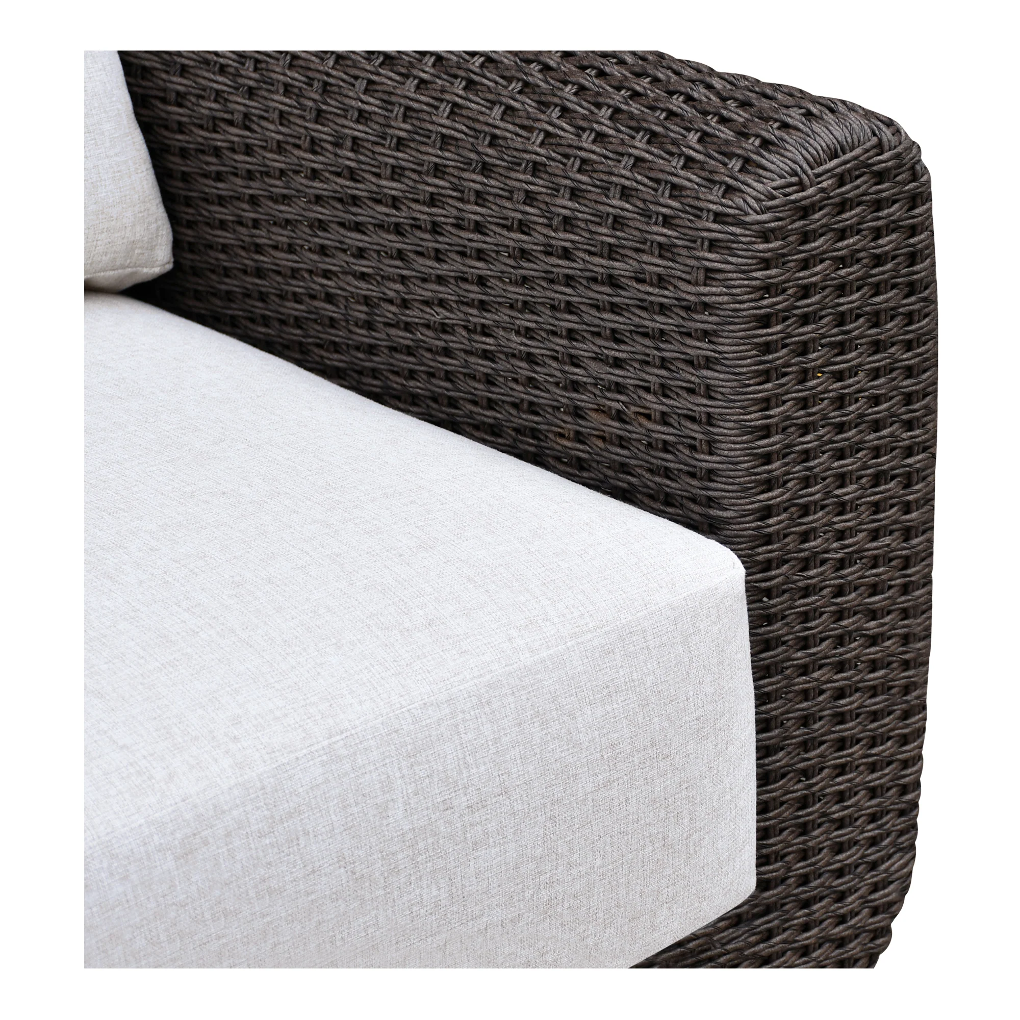 Soma Outdoor Accent Chair Dark Brown - Image 6
