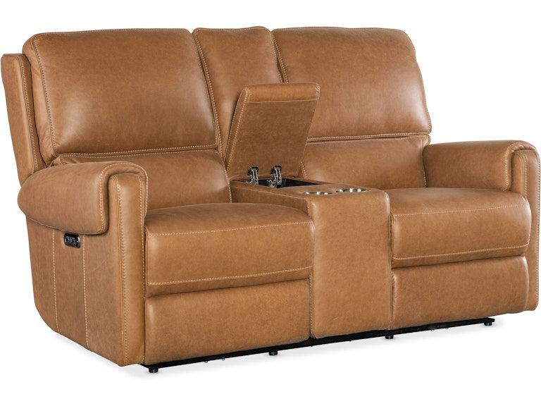 Somers Power Console Loveseat w/Power Headrest - Image 4