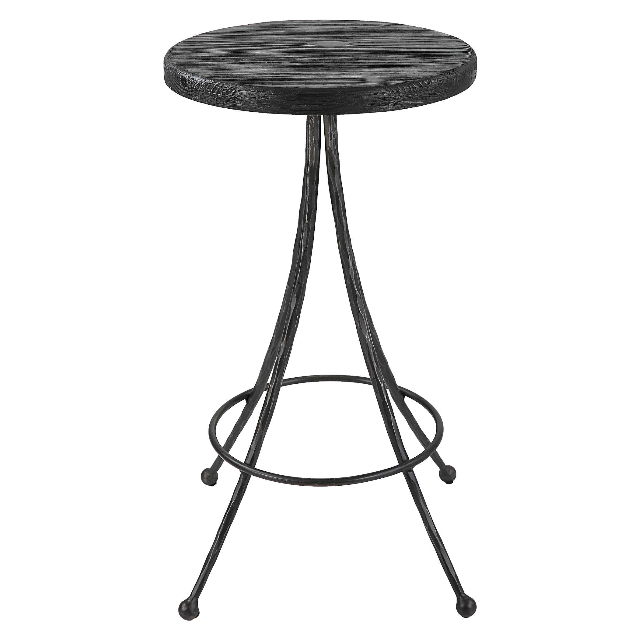 Sona Black Counter Stool - Image 4