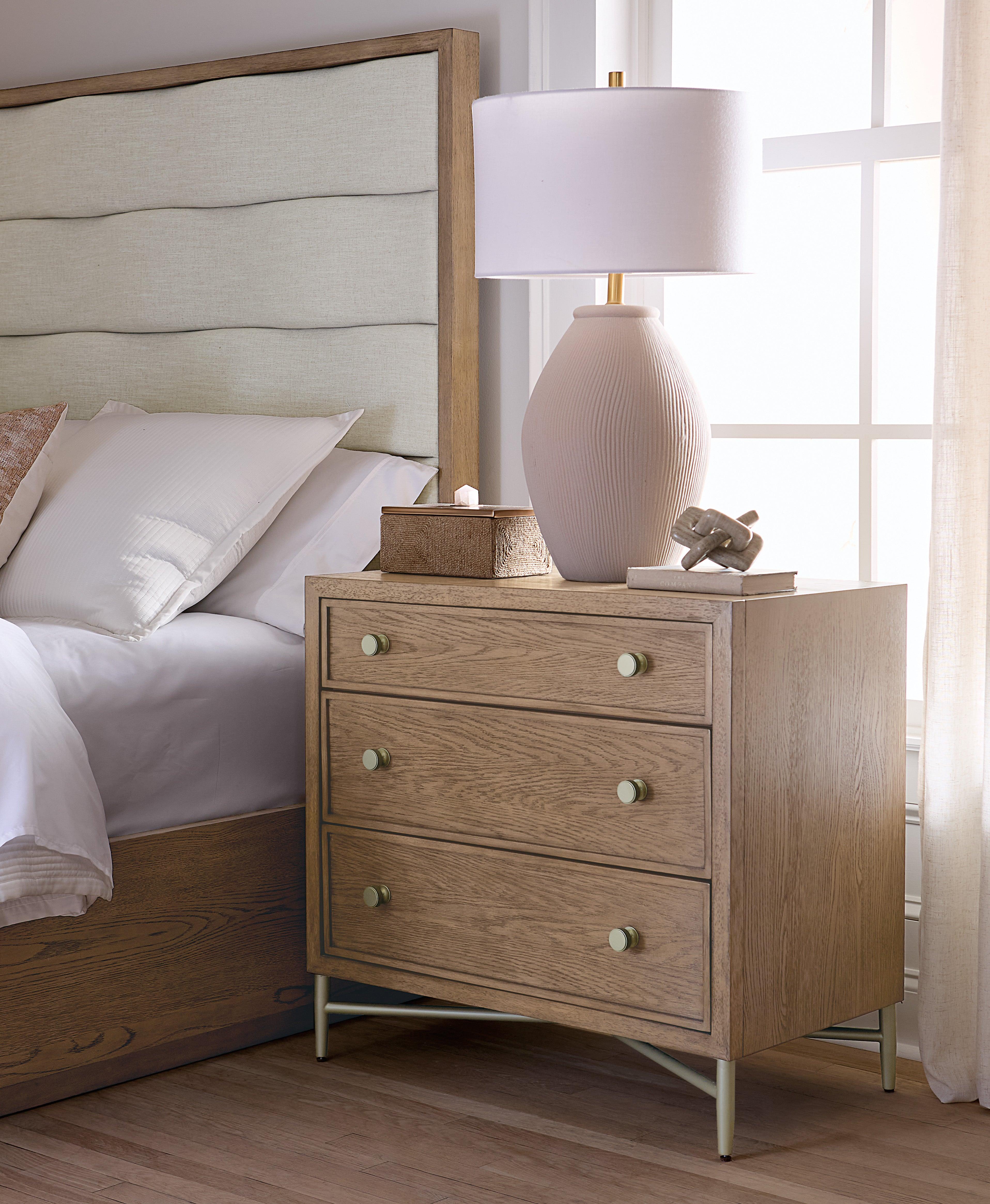 Sonnet Three-Drawer Nightstand - Image 2