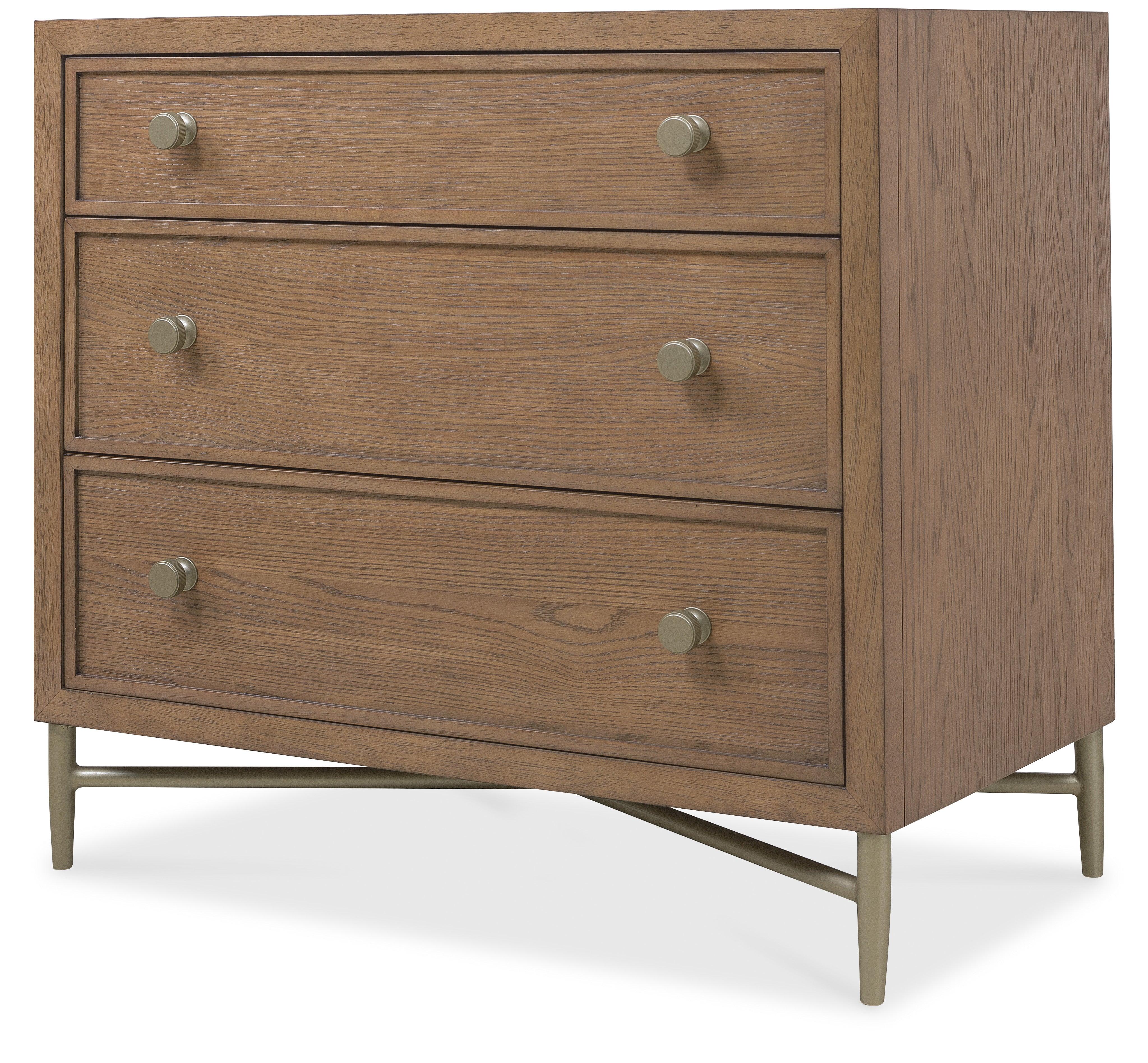 Sonnet Three-Drawer Nightstand - Image 3