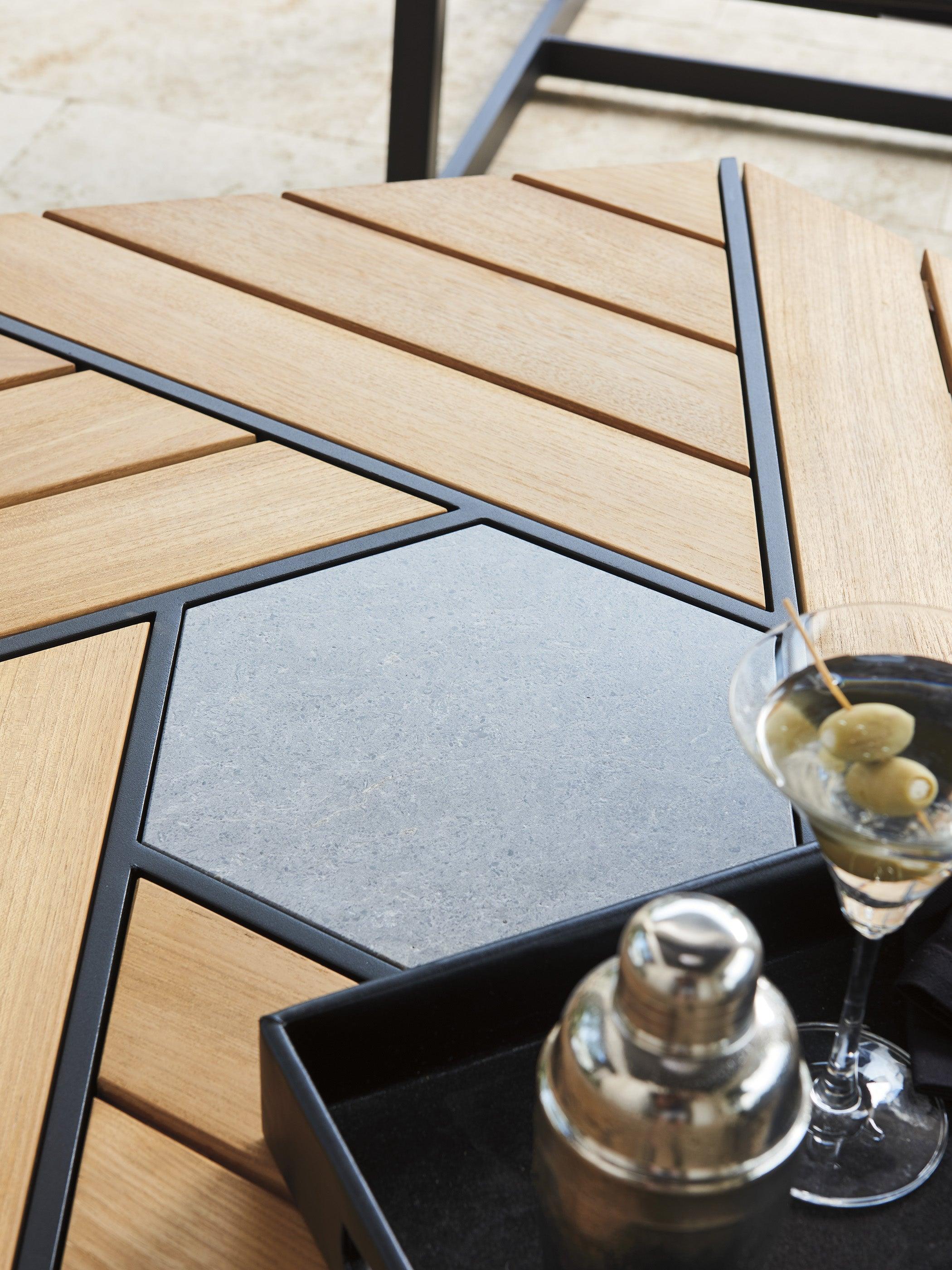 South Beach Hexagonal Cocktail Table - Image 4