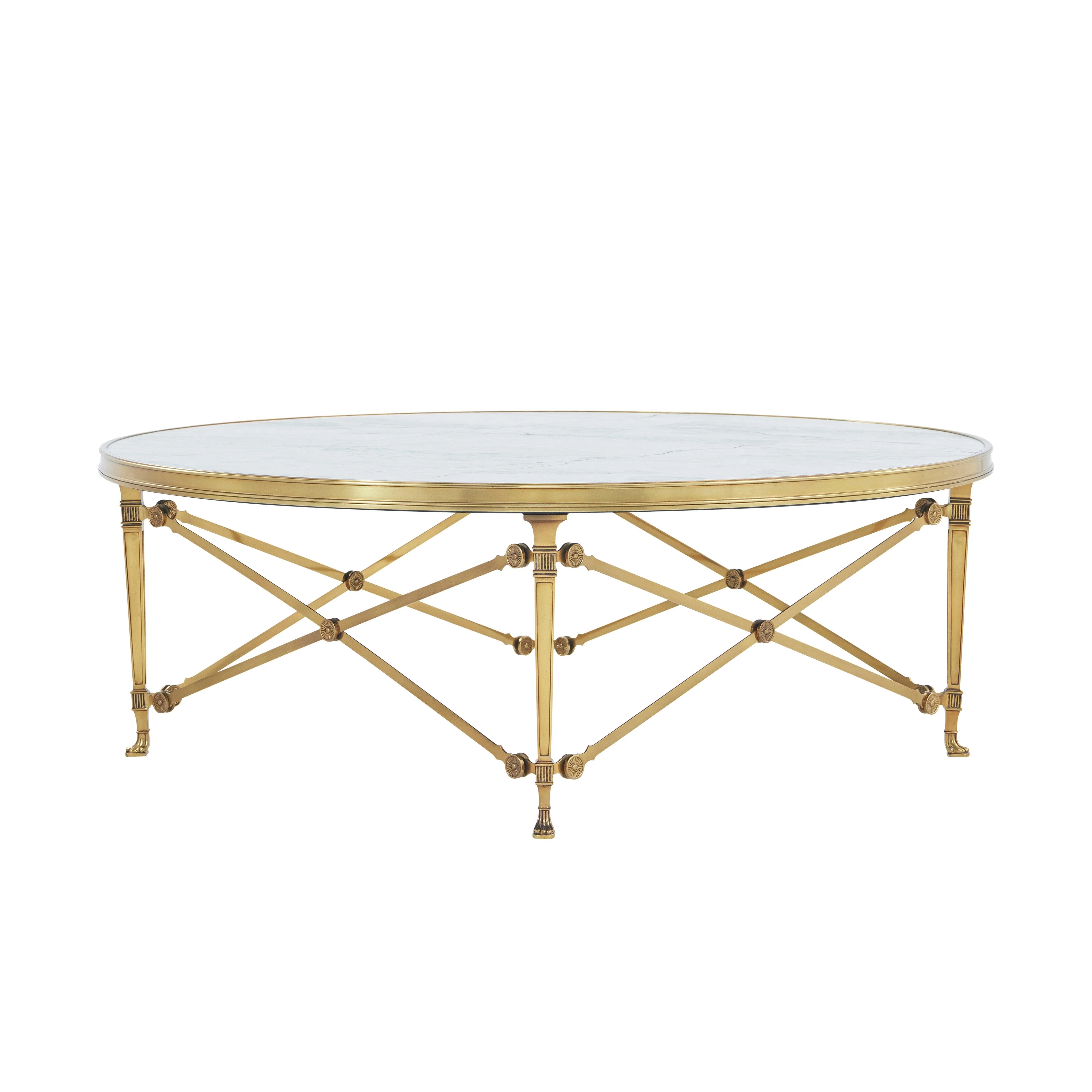 Spencer London Brass Cocktail Table - Image 2