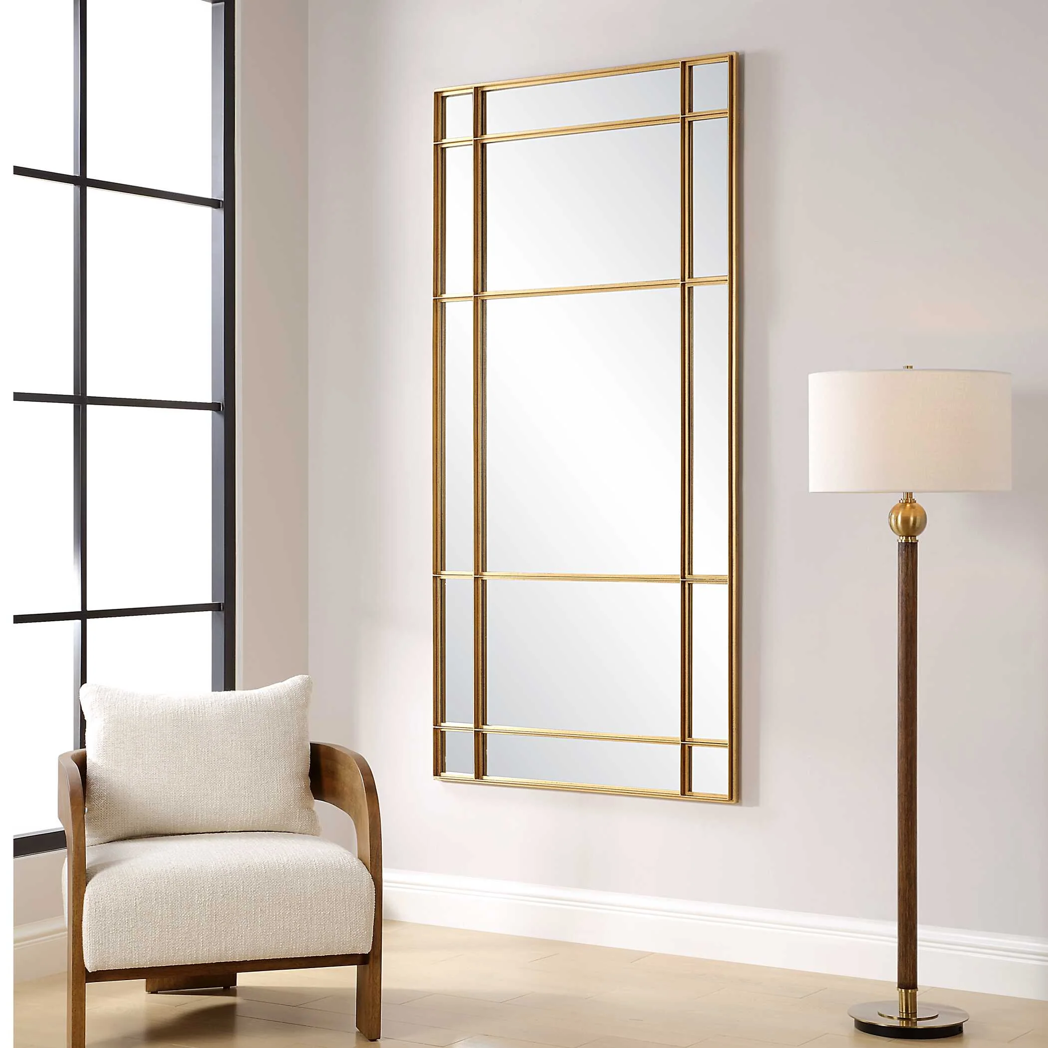 Spurgeon Gold Window Mirror - Image 3