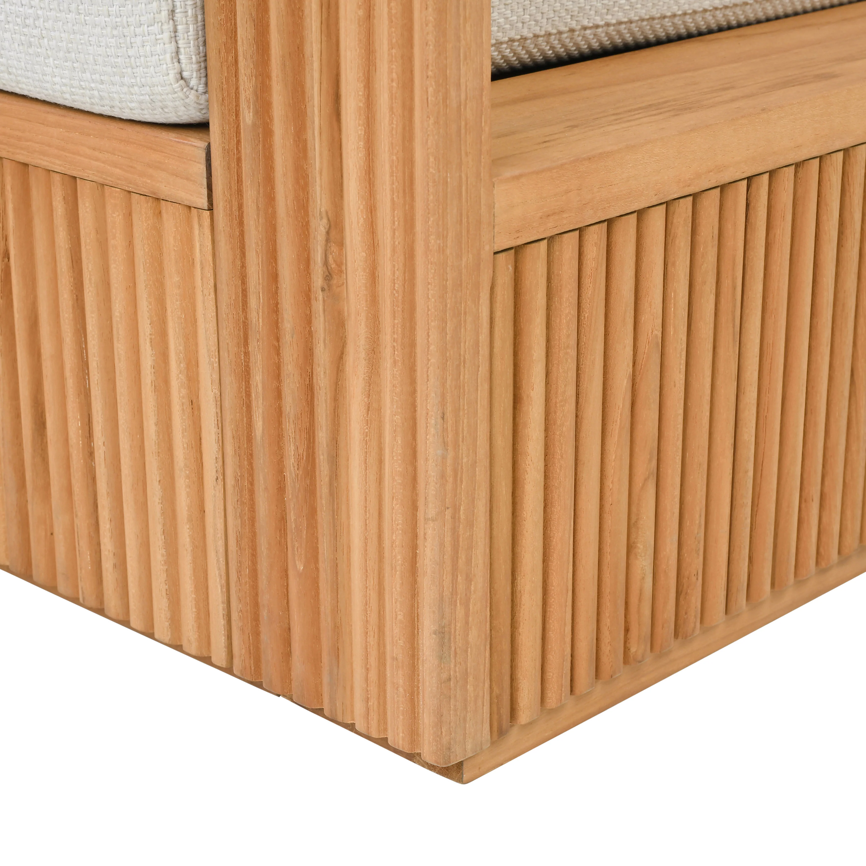 St Lucia Teakwood Loveseeat - Image 8