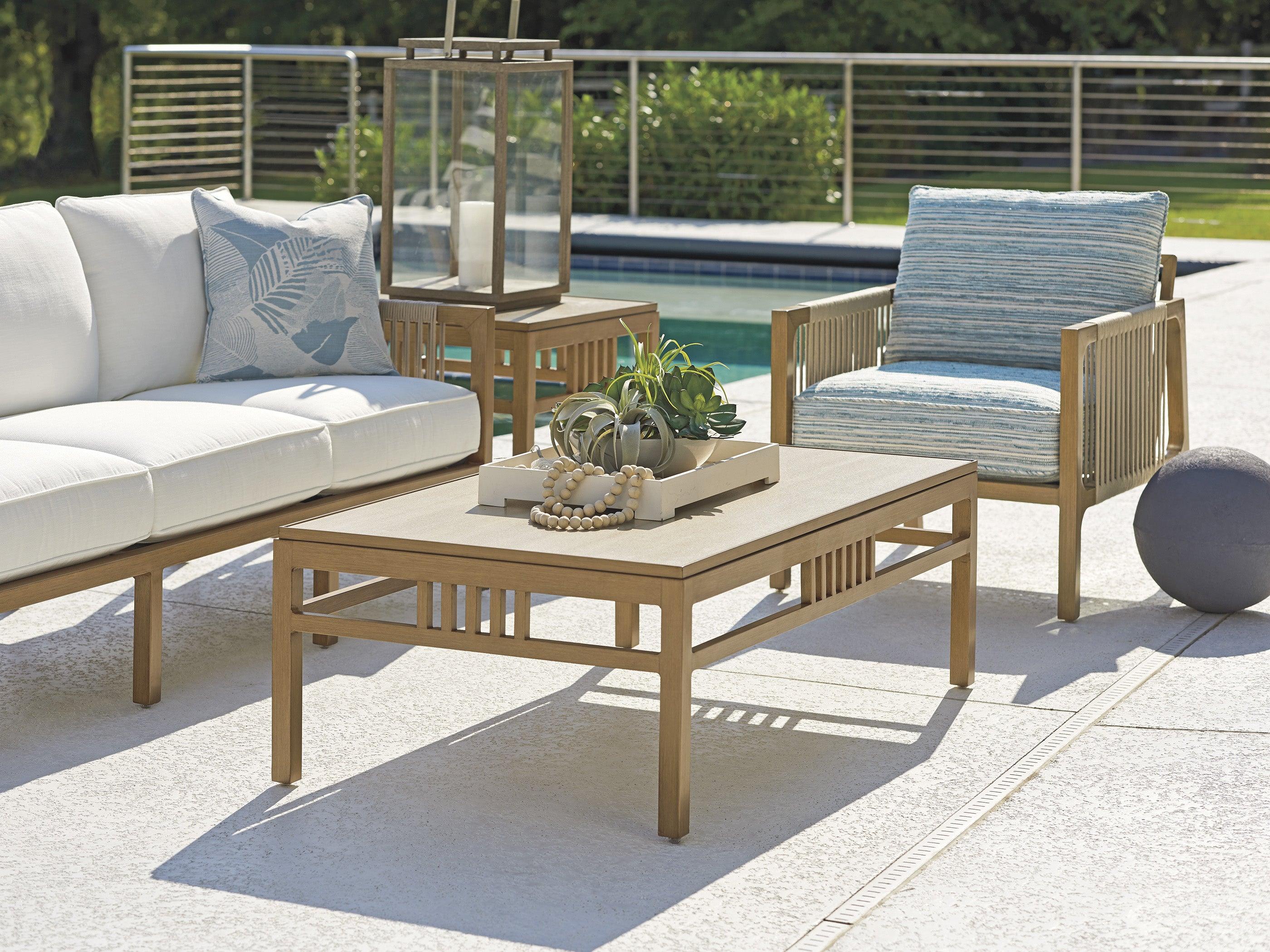 St Tropez Rectangular Cocktail Table - Image 2