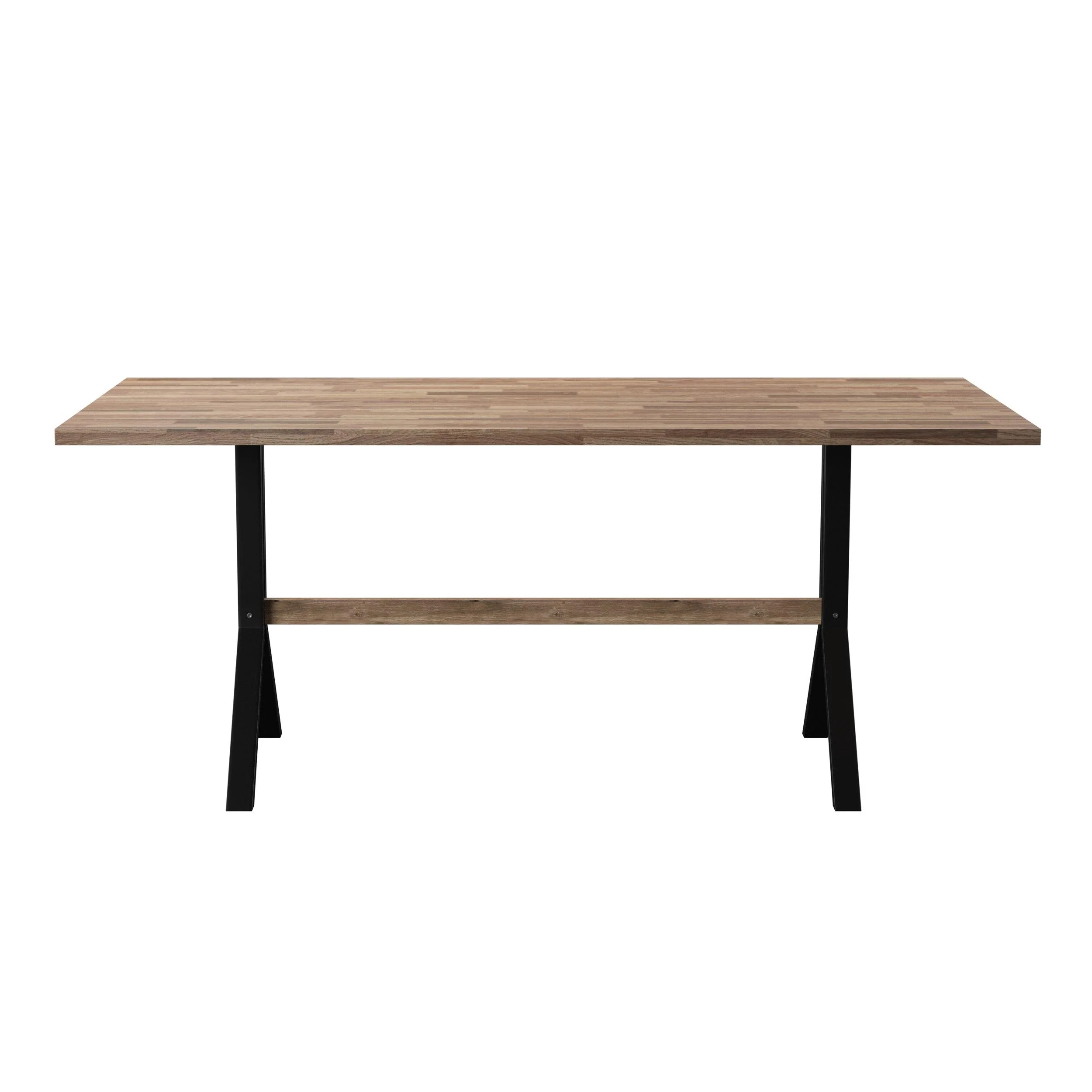 Standlake Slatted Outdoor Dining Table - Image 3