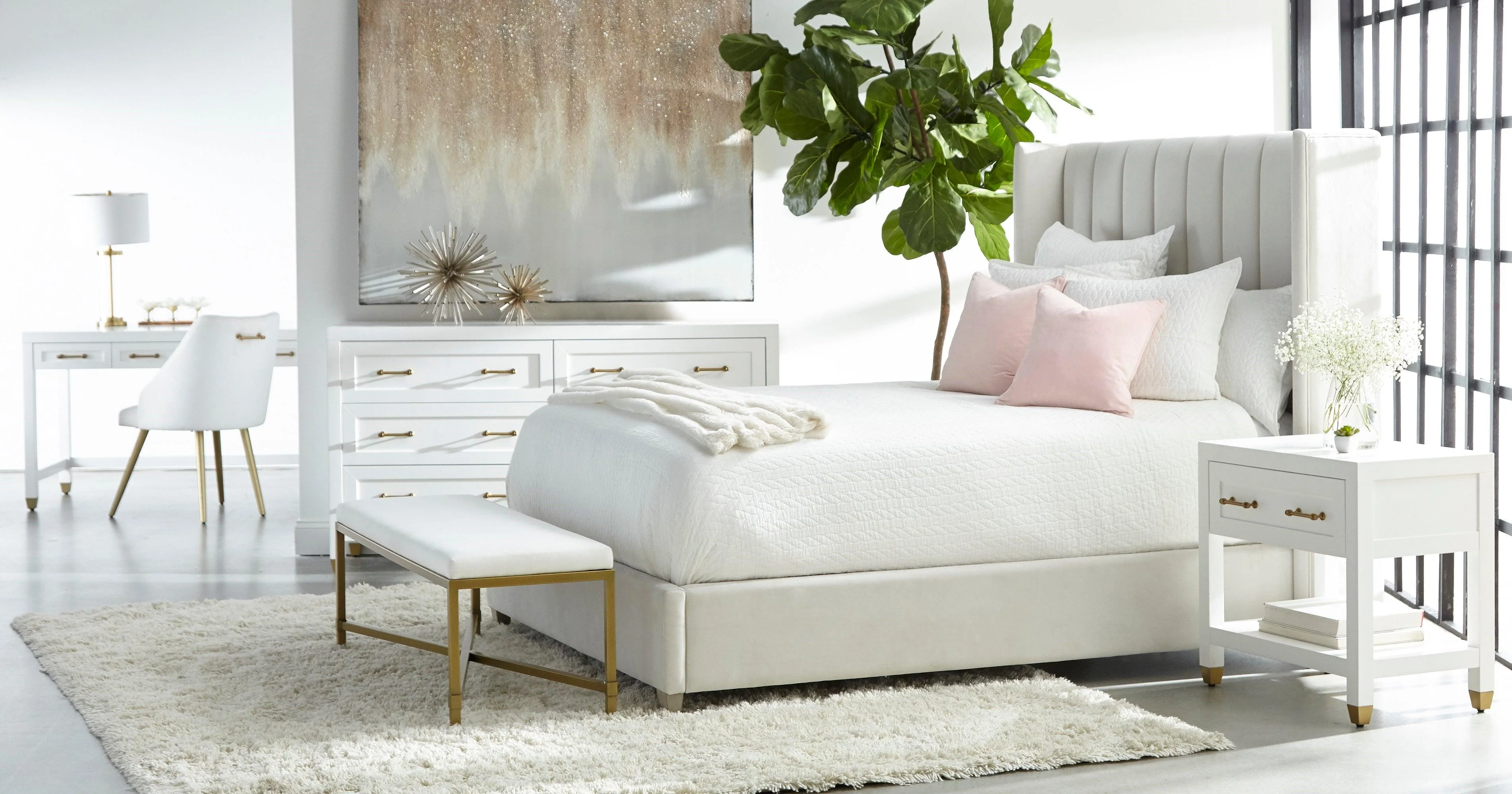 Stella 1-Drawer Nightstand - Image 12