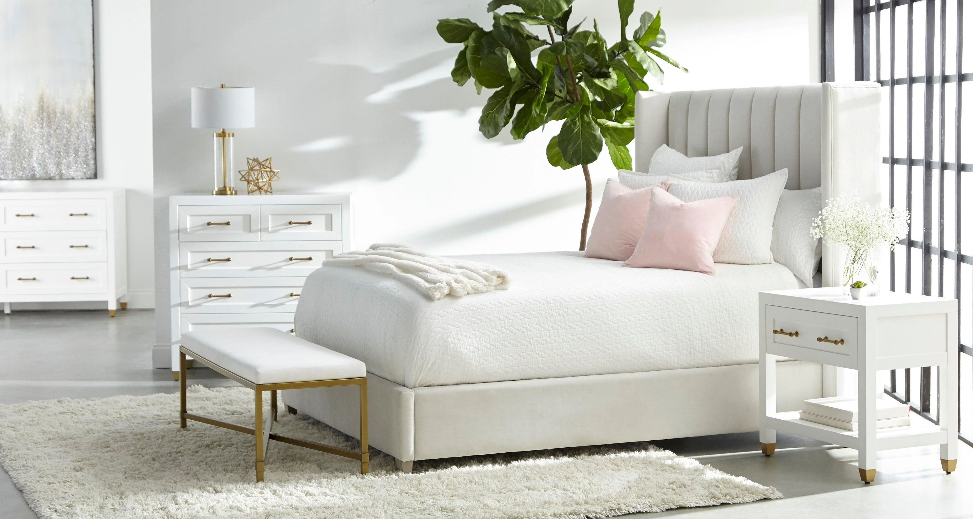 Stella 1-Drawer Nightstand - Image 13